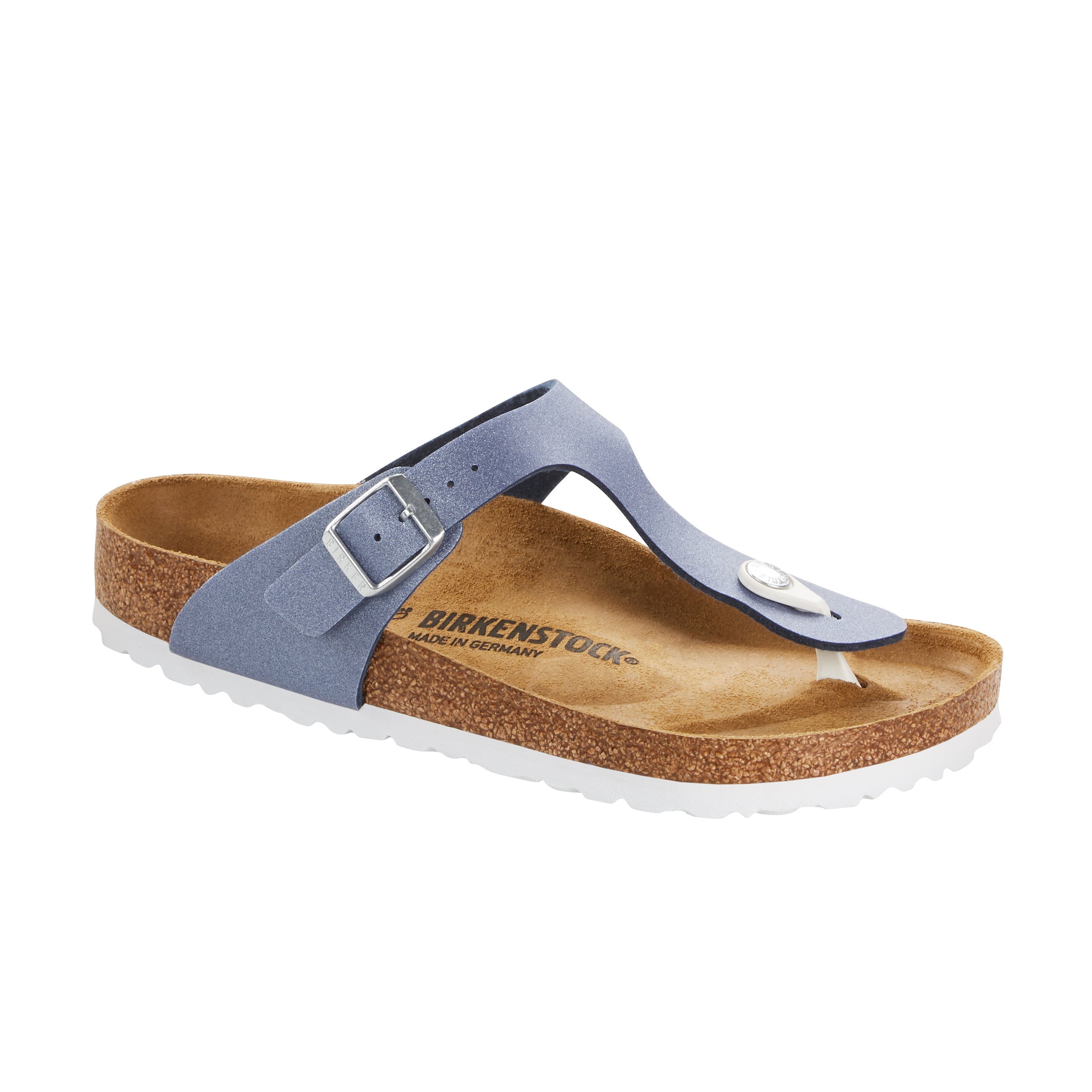 Gizeh Icy Metallic Azure Blue Birko-Flor
