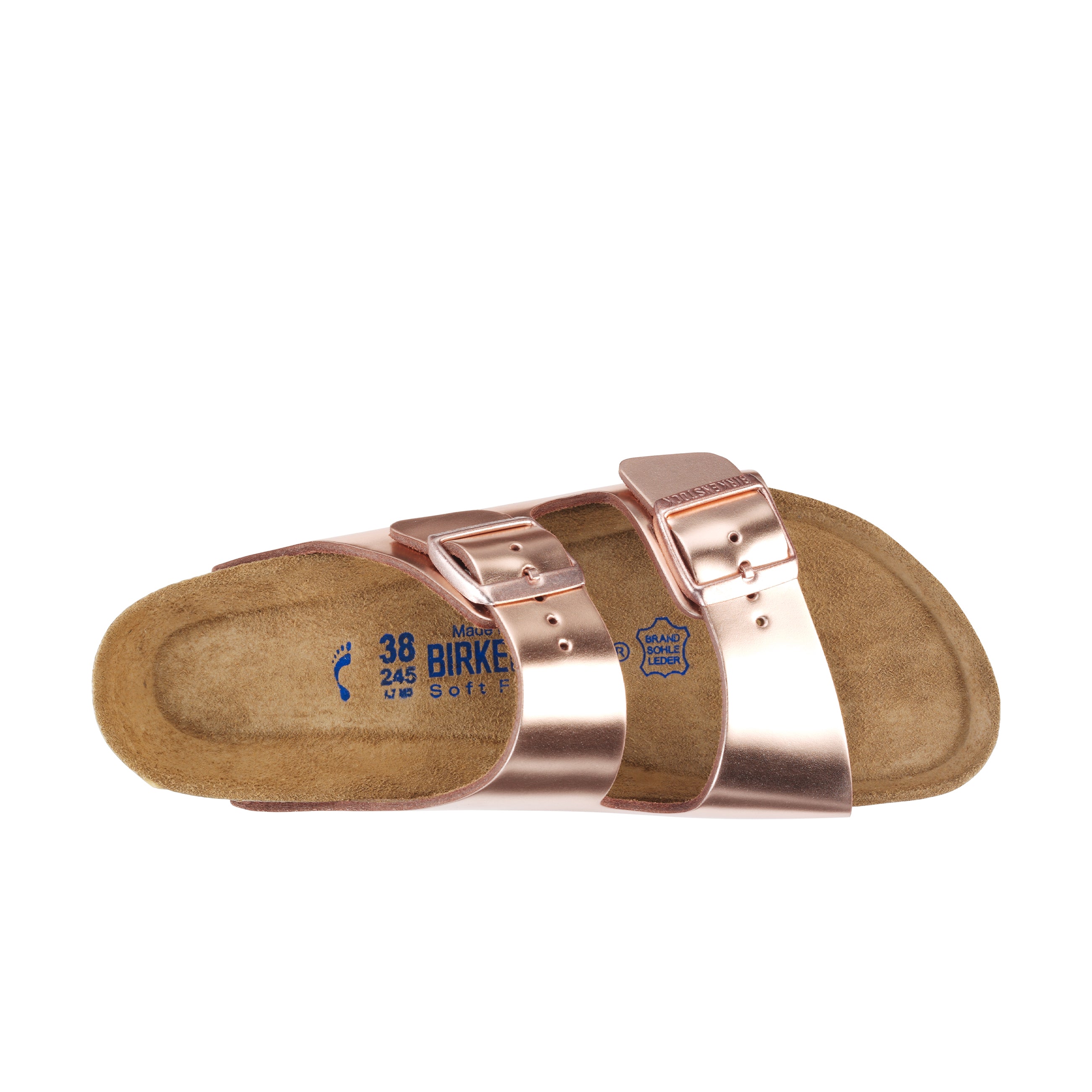 Arizona SFB Metallic Copper Natural Leather