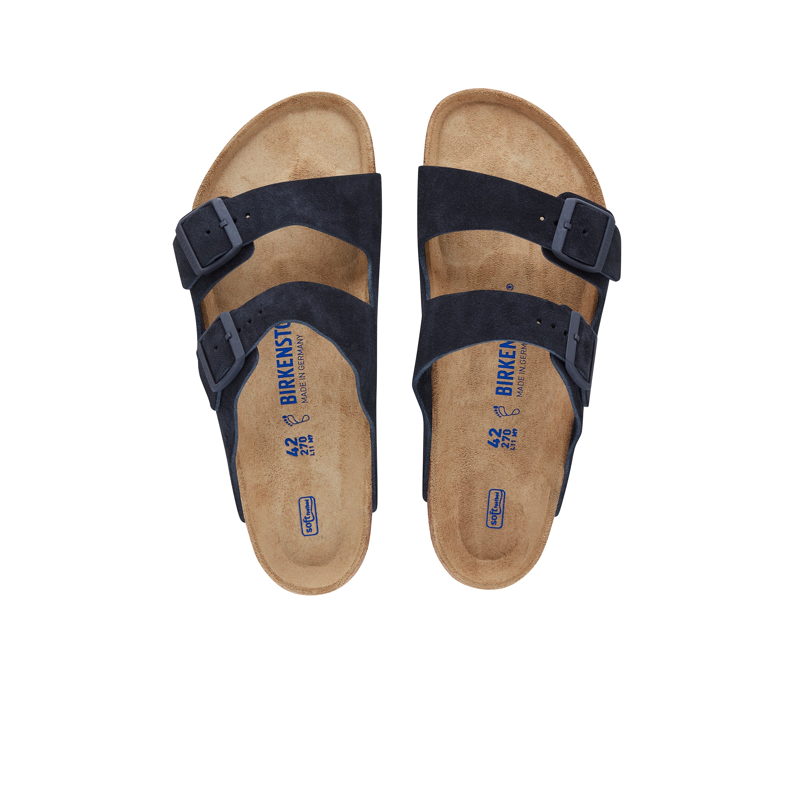 Arizona SFB Midnight Suede Leather