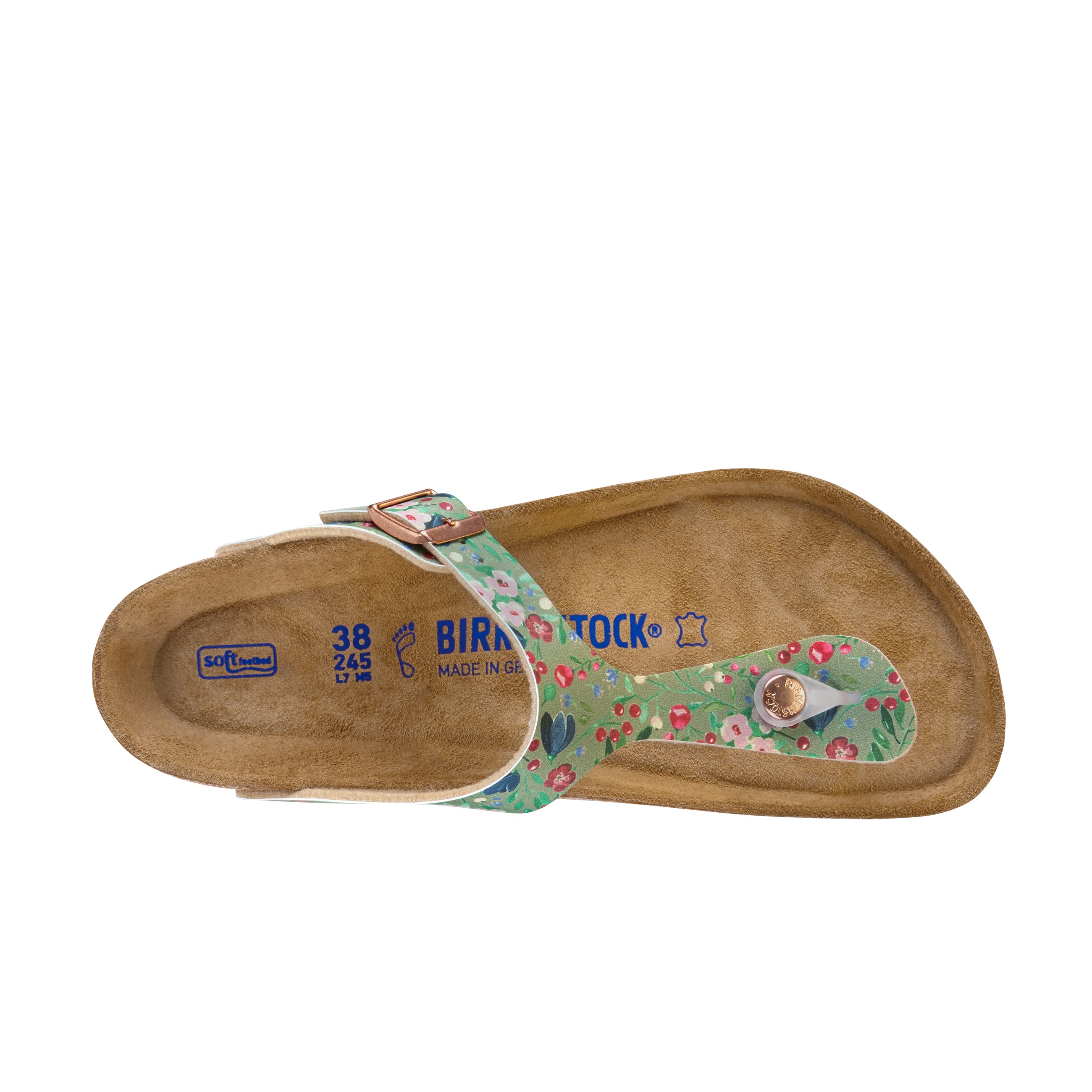 Gizeh SFB Meadow Flowers Khaki Birko-Flor
