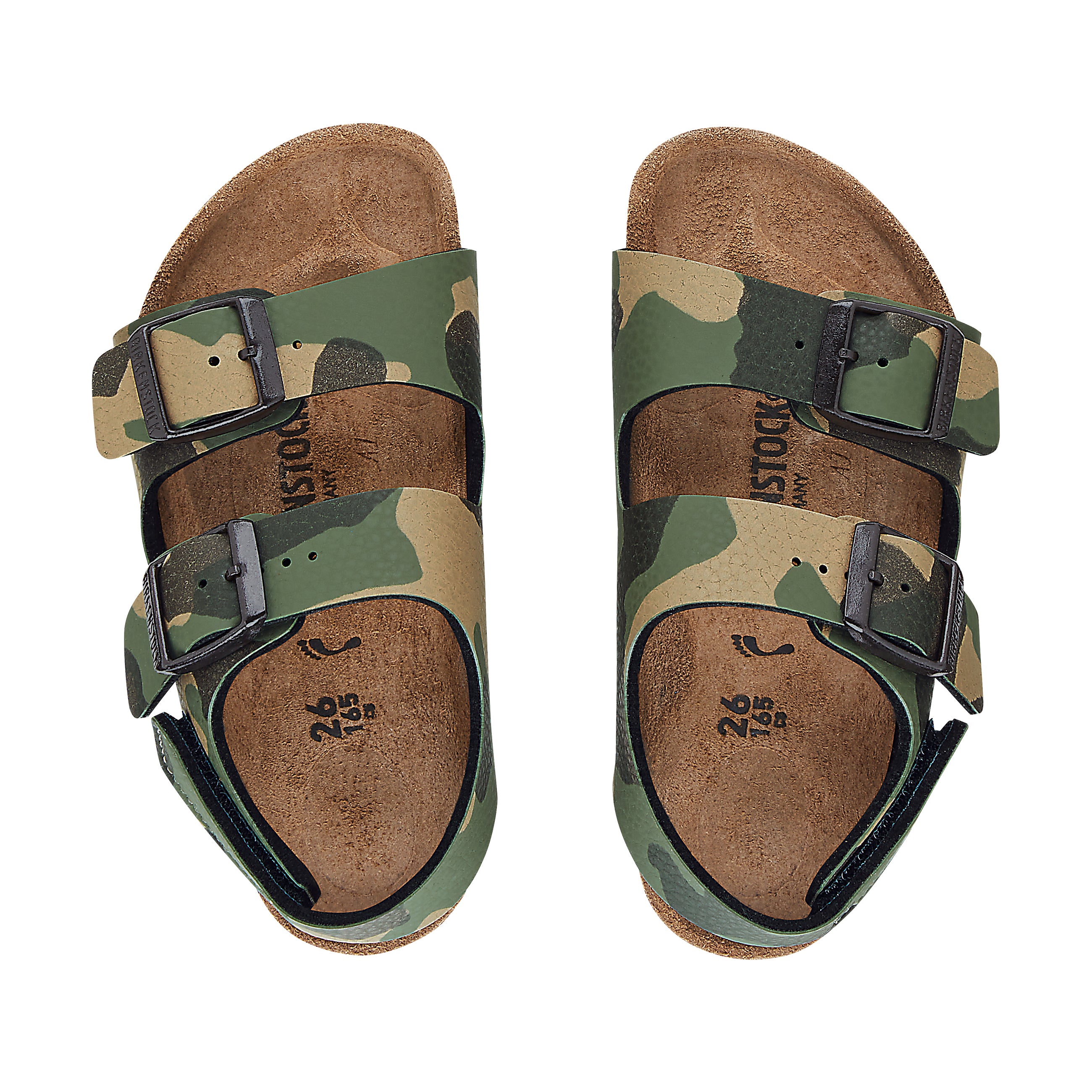 Milano Kids Desert Soil Camo Khaki Birko-Flor
