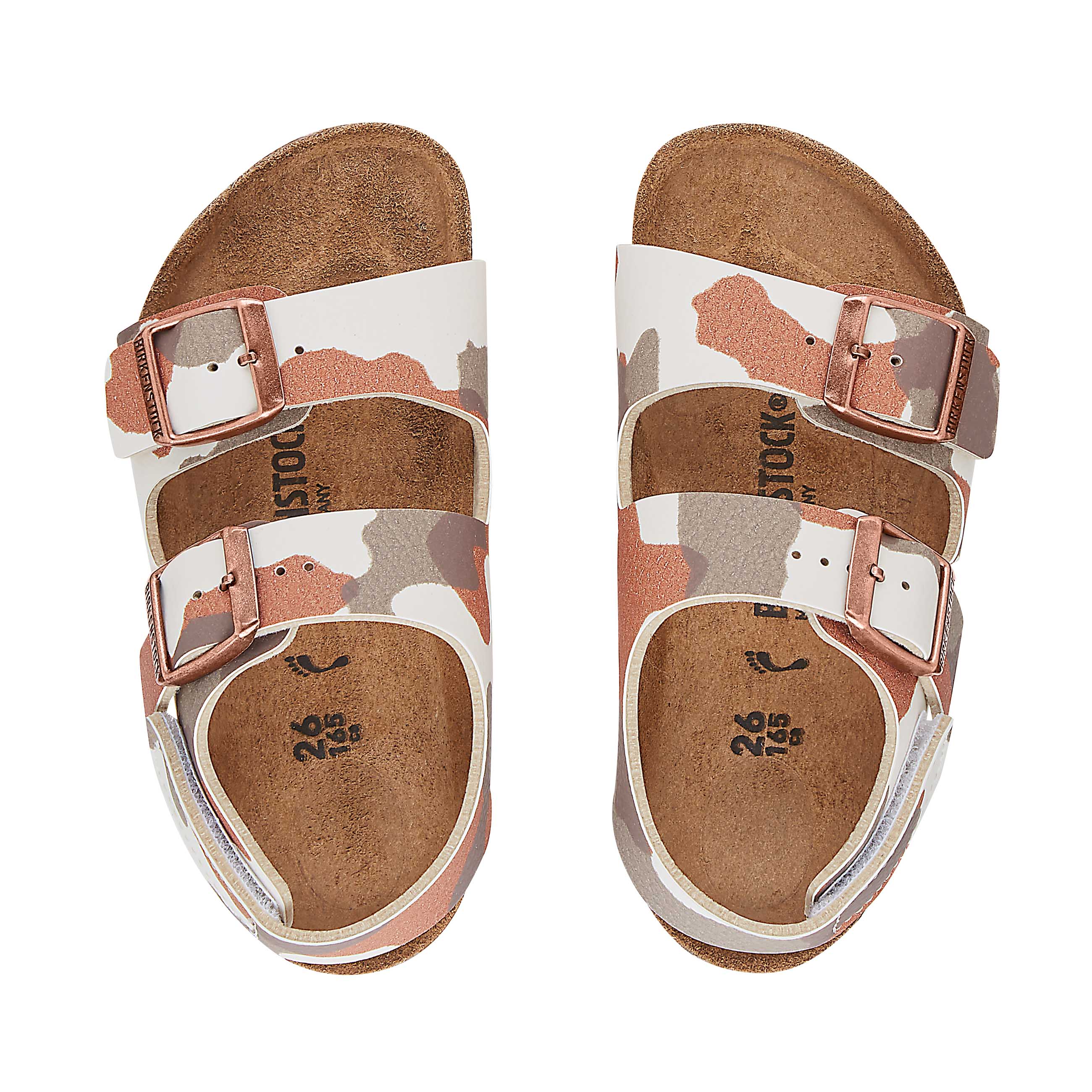 Milano Kids Desert Soil Camo Eggshell Birko-Flor