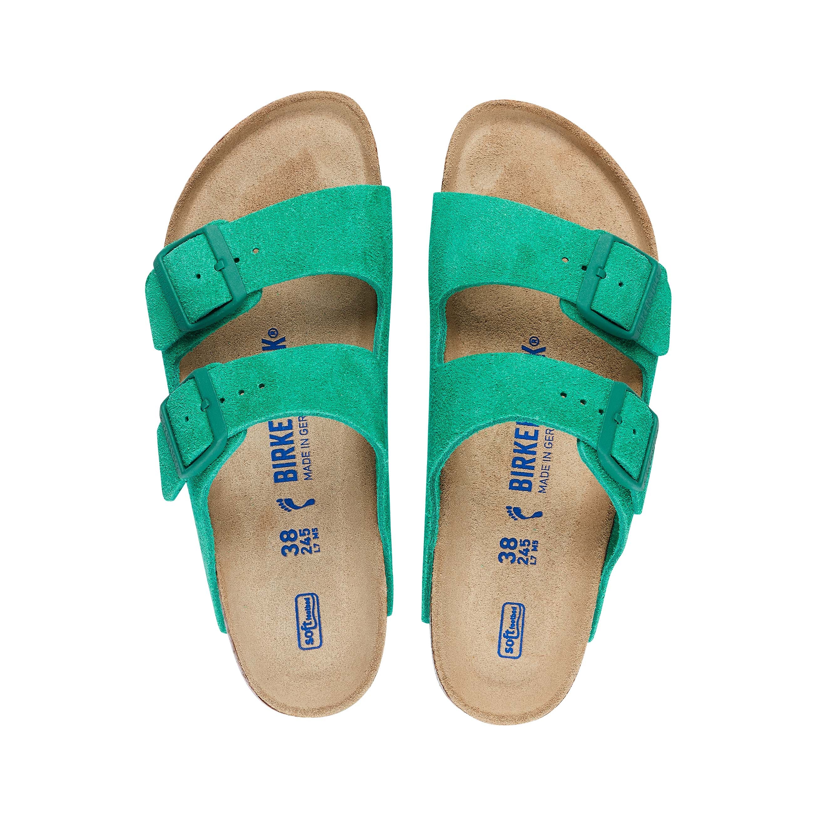 Arizona SFB Bold Green Suede Leather