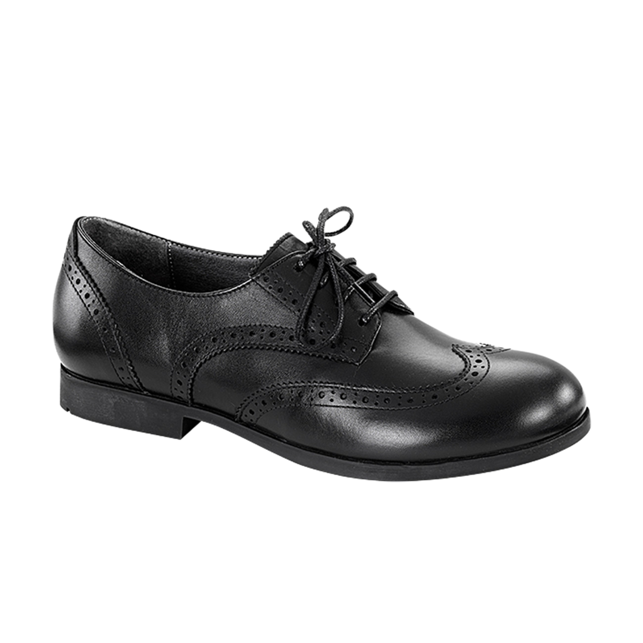 Laramie Low Black Natural Leather