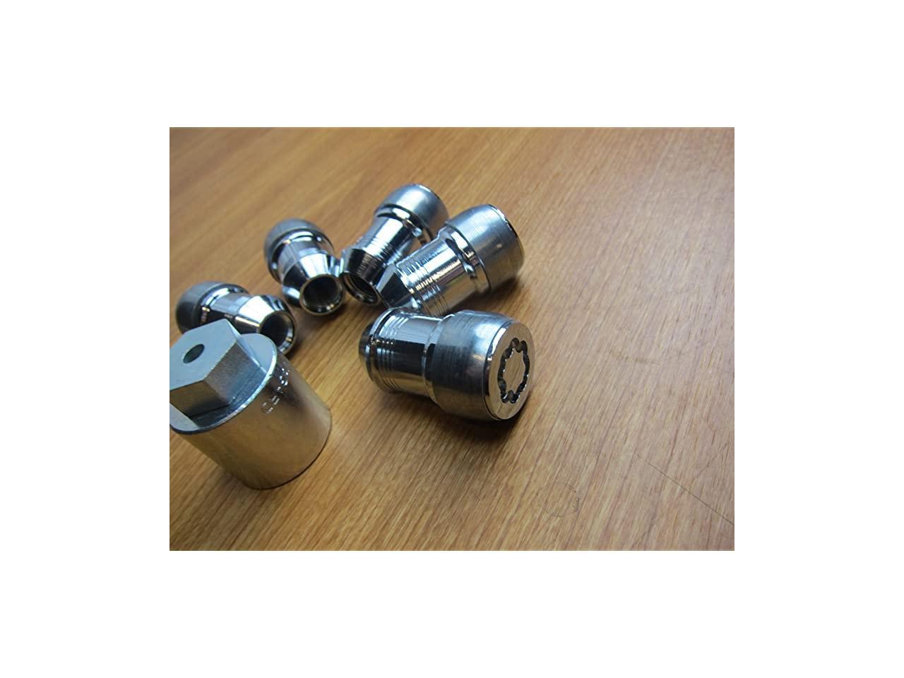 Jeep Wrangler JL Wheel Lock Locking Lug Nut Kit OEM seos