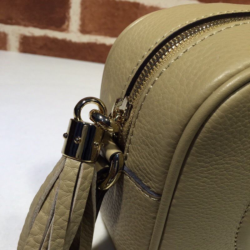 [TOP] GUCCI G*G Soho Bag - Khaki