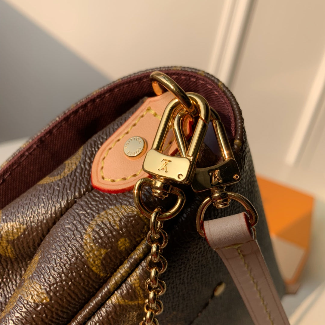 [TOP] Louis Vuitton LV  Favorite  Bag MM 24x15.5x4.5cm-Brown