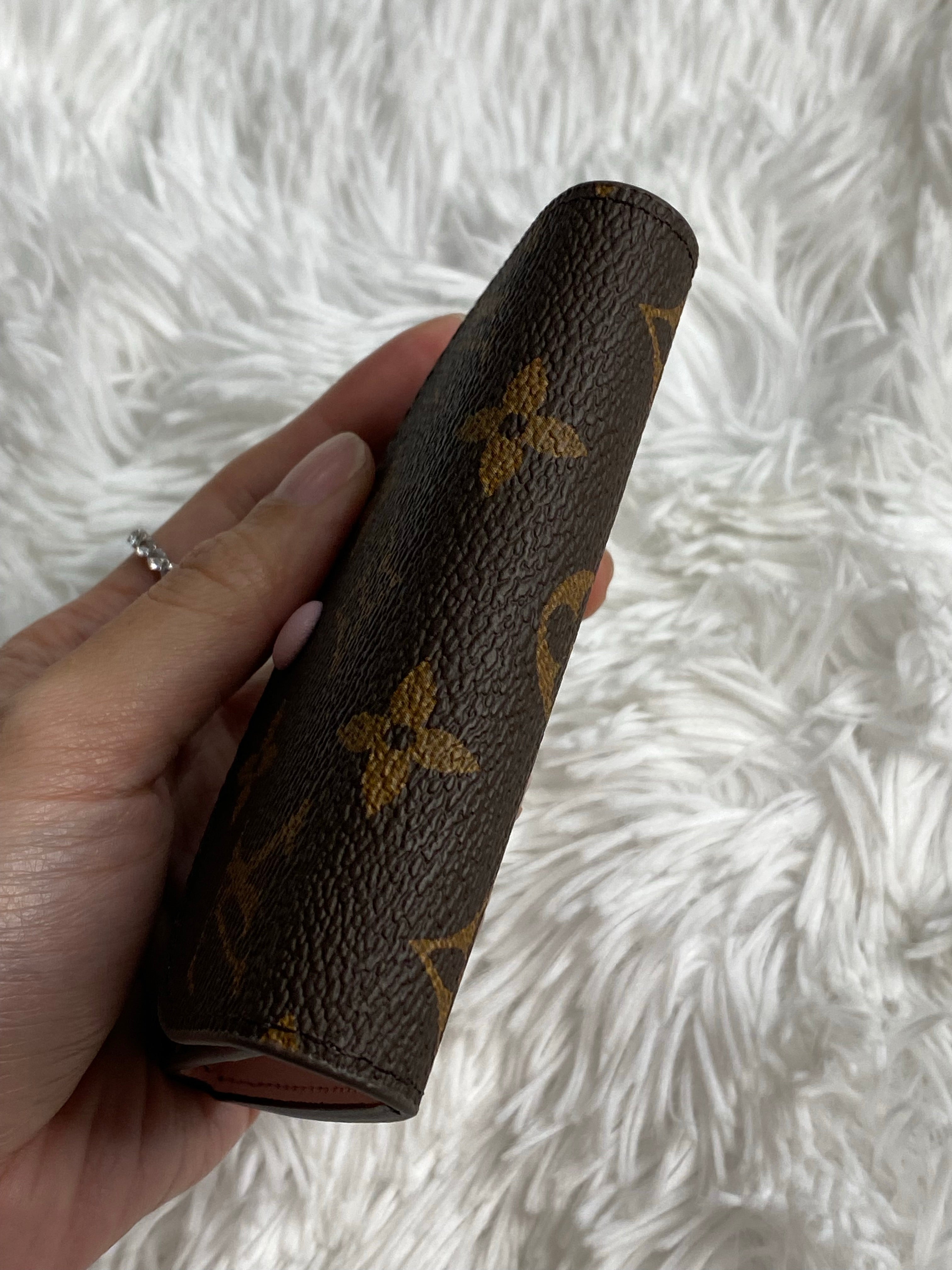 [TOP] Louis Vuitton LV £V Monogram Rosaline Coin Purse - Pink