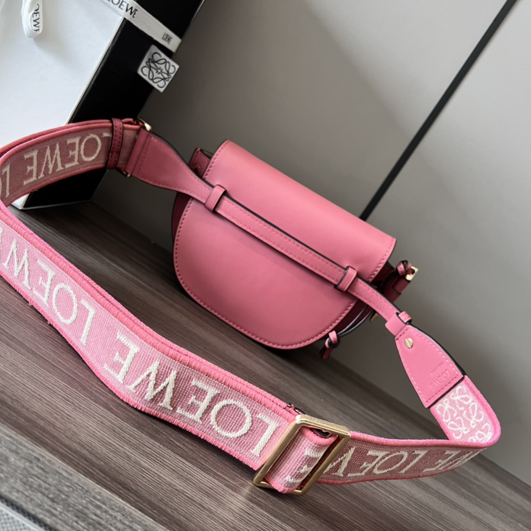 [TOP] LOEWE Mini Gate Bag 21x12.5x9.5cm - Pink