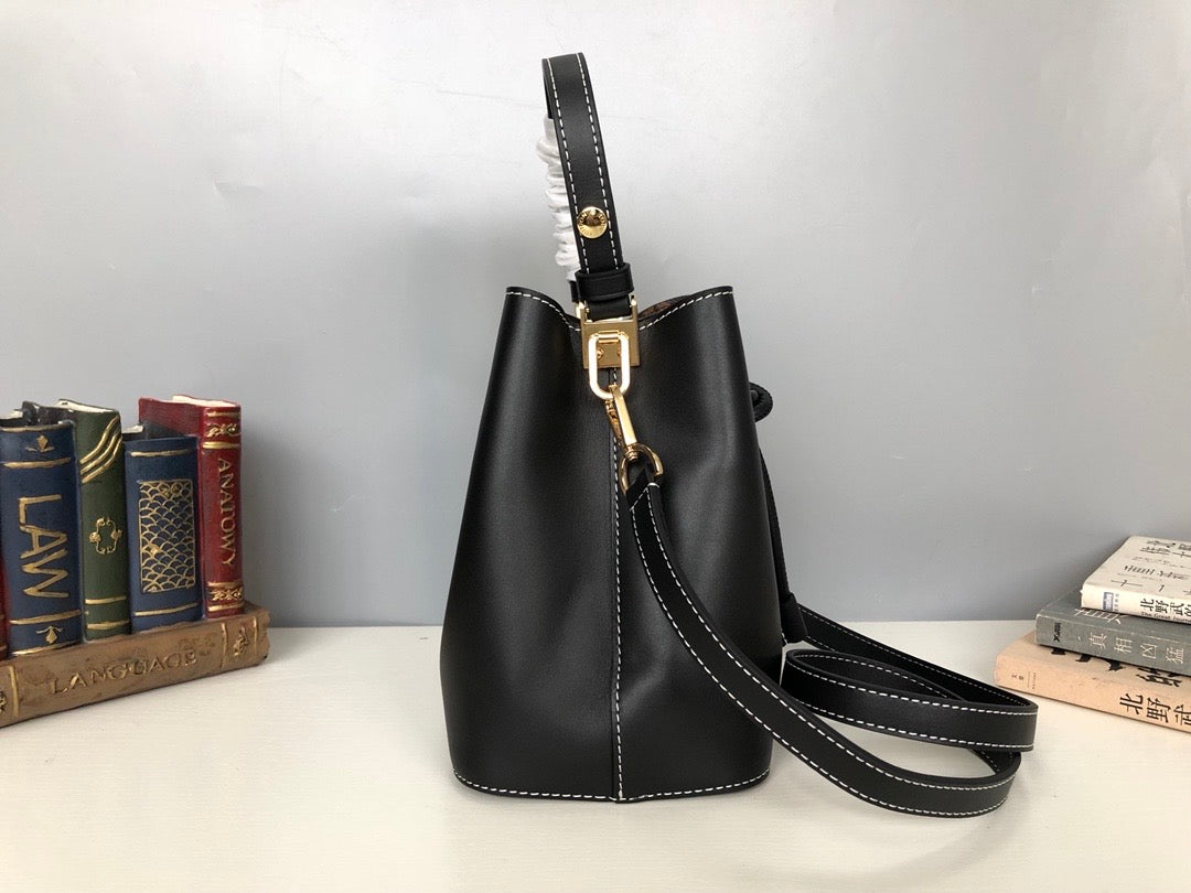 [TOP] Louis Vuitton LV L*V Neonoe BB Bucket Epi Bag - Black