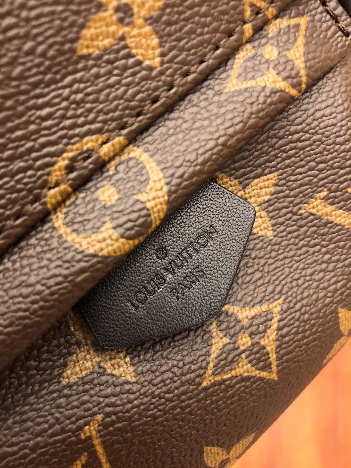 [TOP] Louis Vuitton LV £V Monogram Palm Springs Mini Backpack  16cm x 21.5cm x 9.5cm-Brown