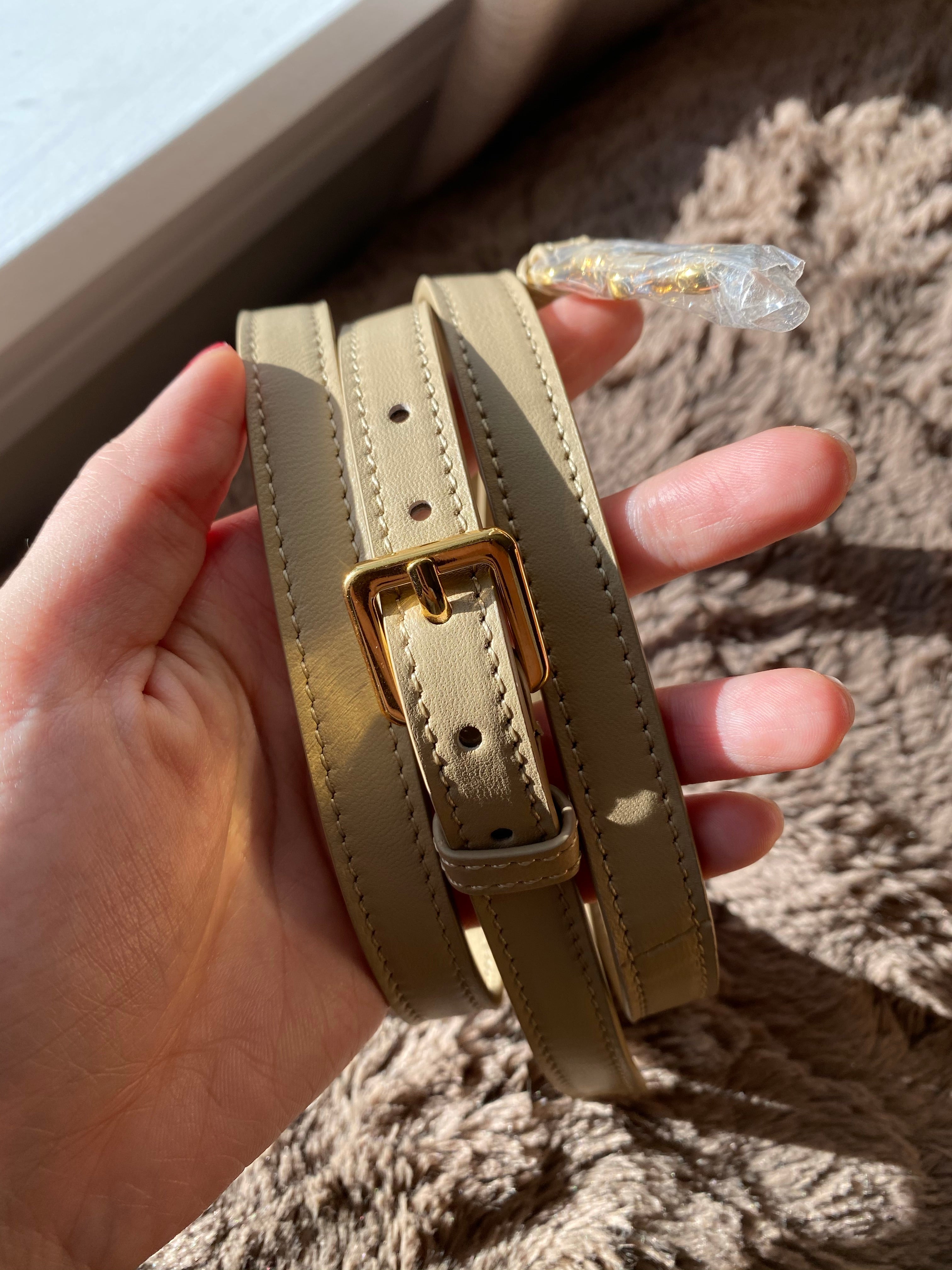 [TOP] Christian Dior Cannage Vanity Case - Beige