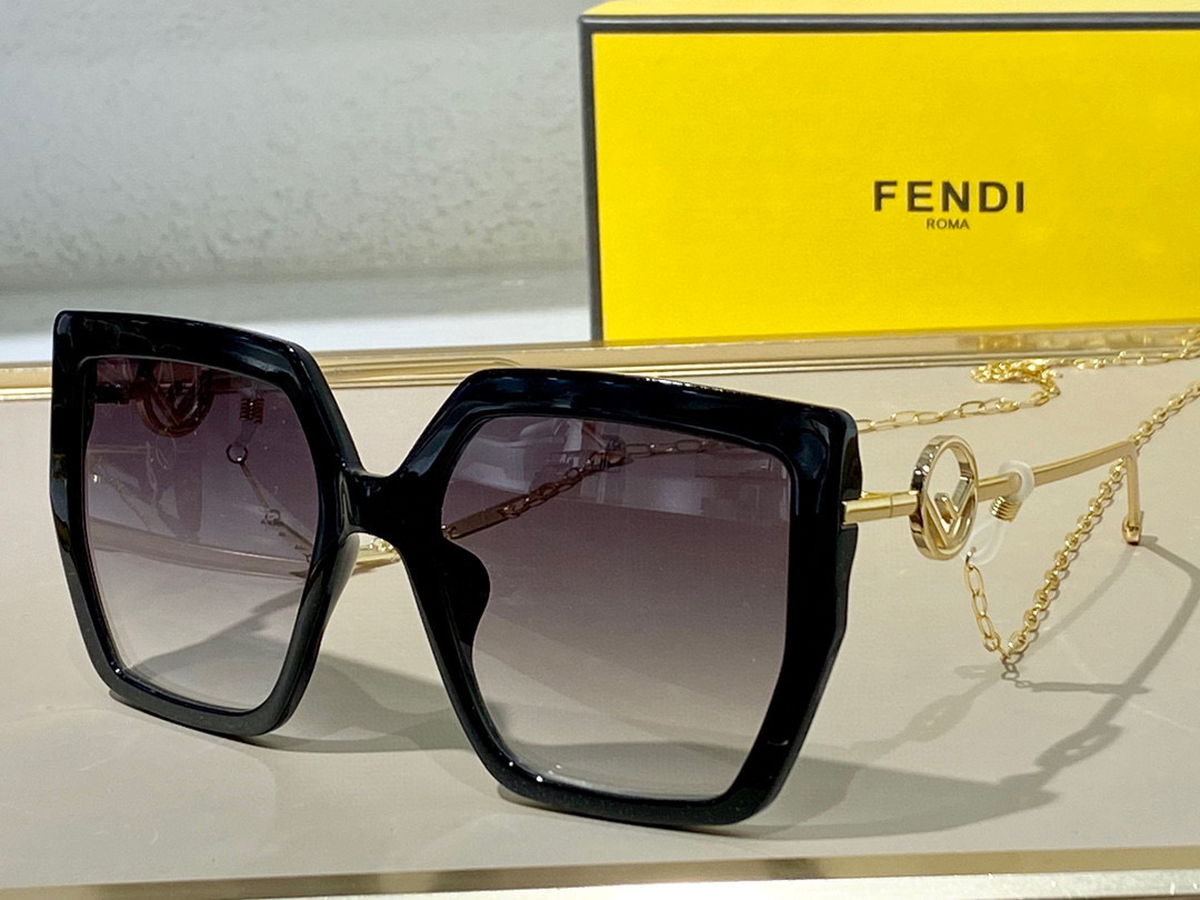 [TOP] FENDI Sunglasses acetate and metal sunglasses FF0410 - Seven Colours