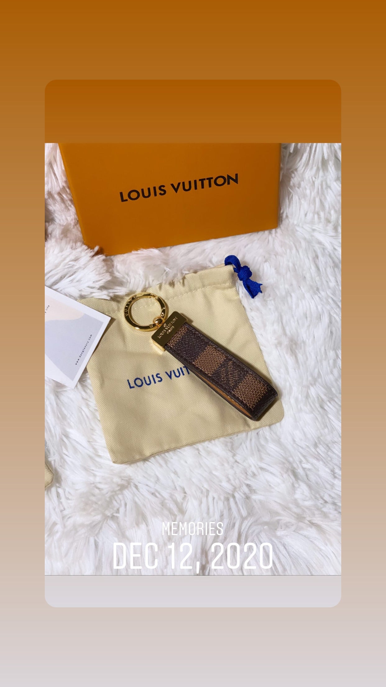 [TOP] Louis Vuitton LV LV Key Holder Damier Ebene