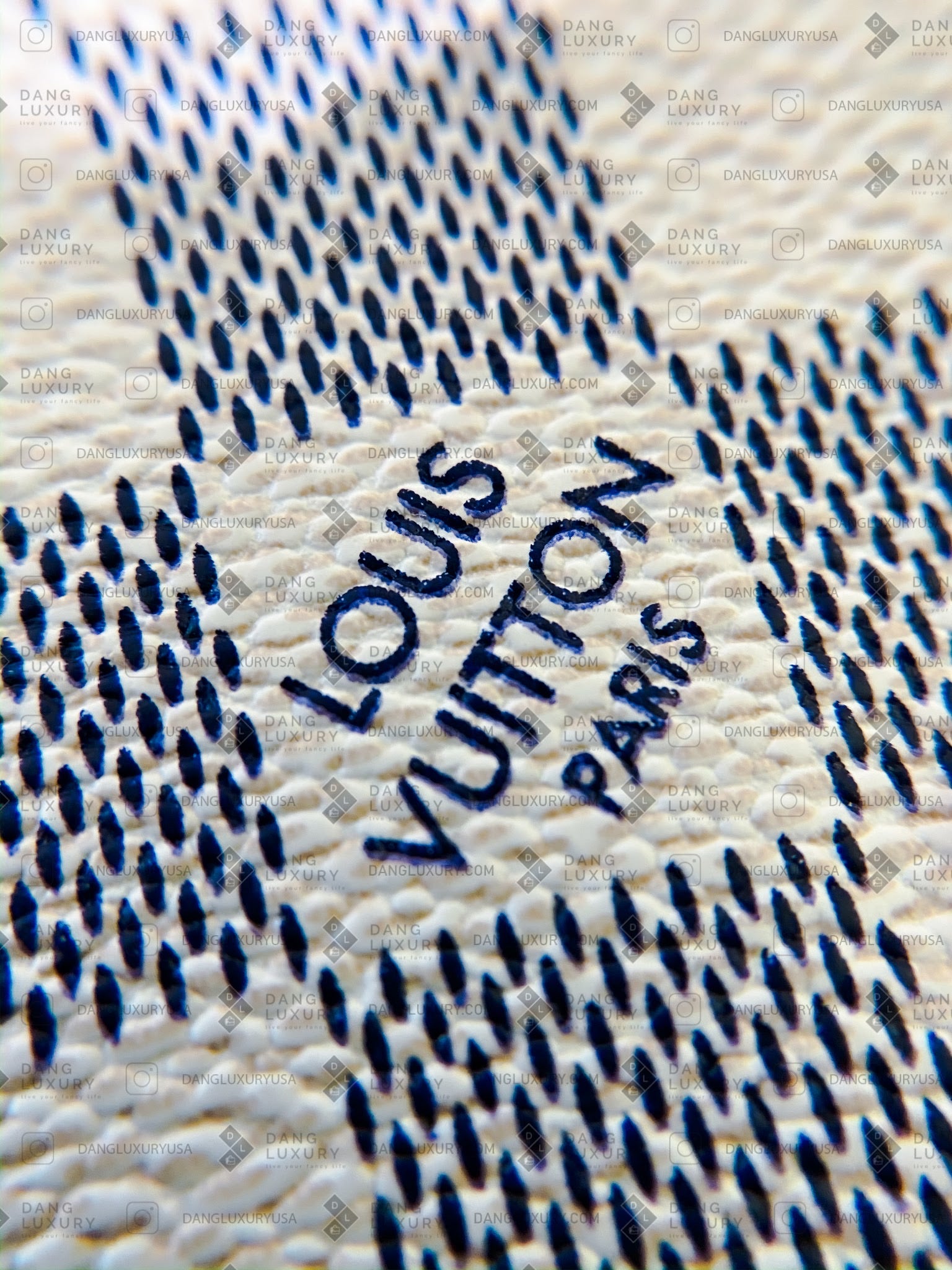 [TOP] Louis Vuitton LV Emilie Wallet Damier Azur