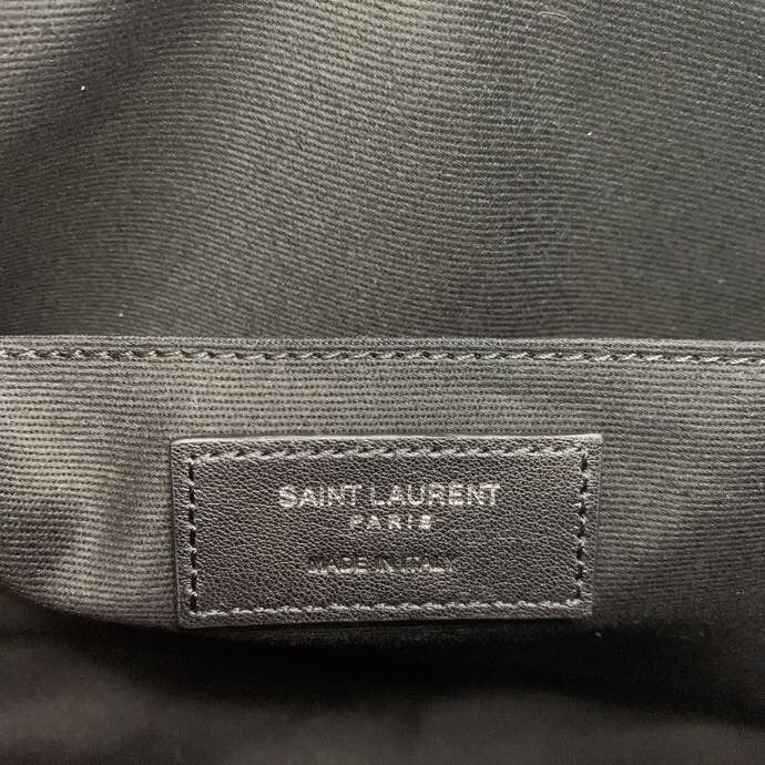 [TOP] Yves Saint Laurent YSL YSL LouLou Camera Bag - Black w SHW