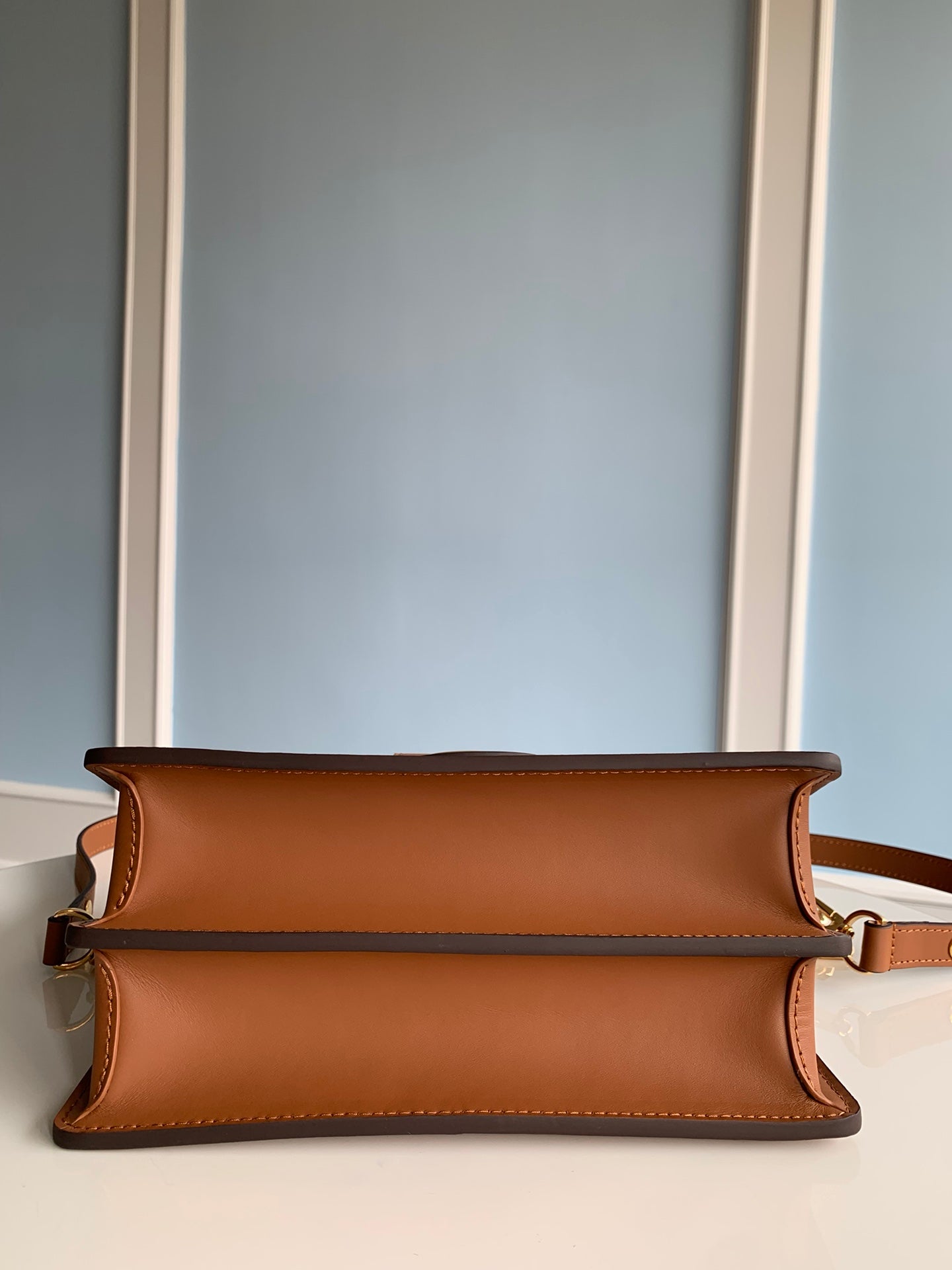 [TOP] Louis Vuitton LV Dauphine MM Autres Toiles Monogram 25x17x10.5 cm-Brown