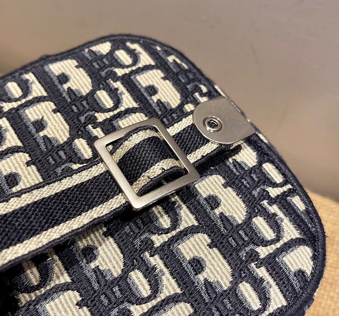 [TOP] Christian Dior Travel Oblique Vanity Case - Blue