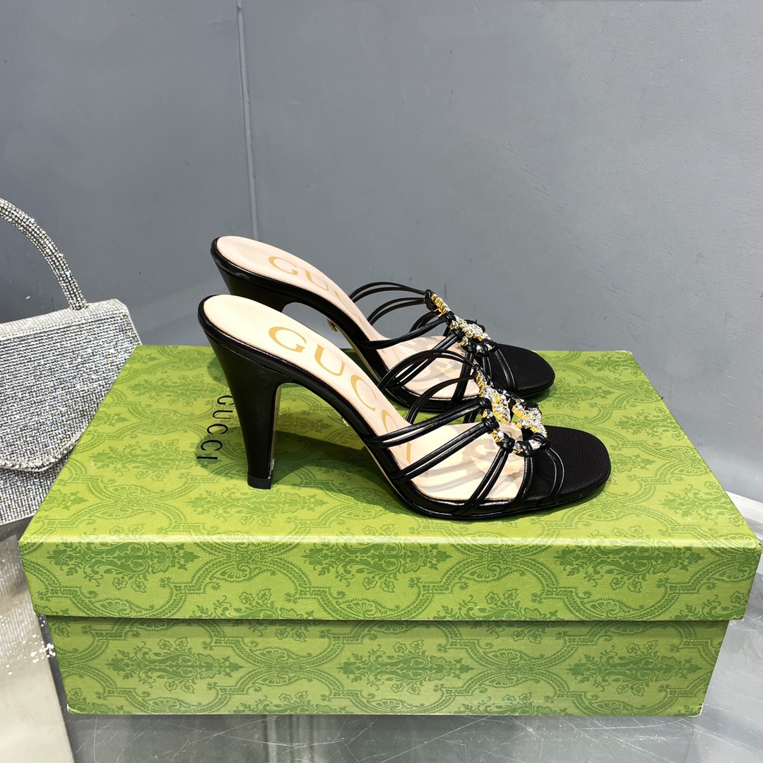 [TOP] GUCCI Lsa Diamond Sandals - 11 Color