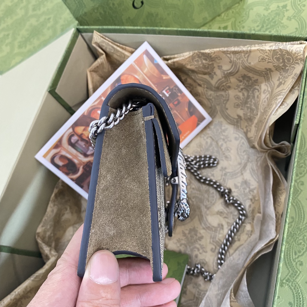 [TOP] GUCCI Dionysus Series Shoulder Bag 16.5x10x4cm/25×14×8cm/28×17×9cm-2 Colors