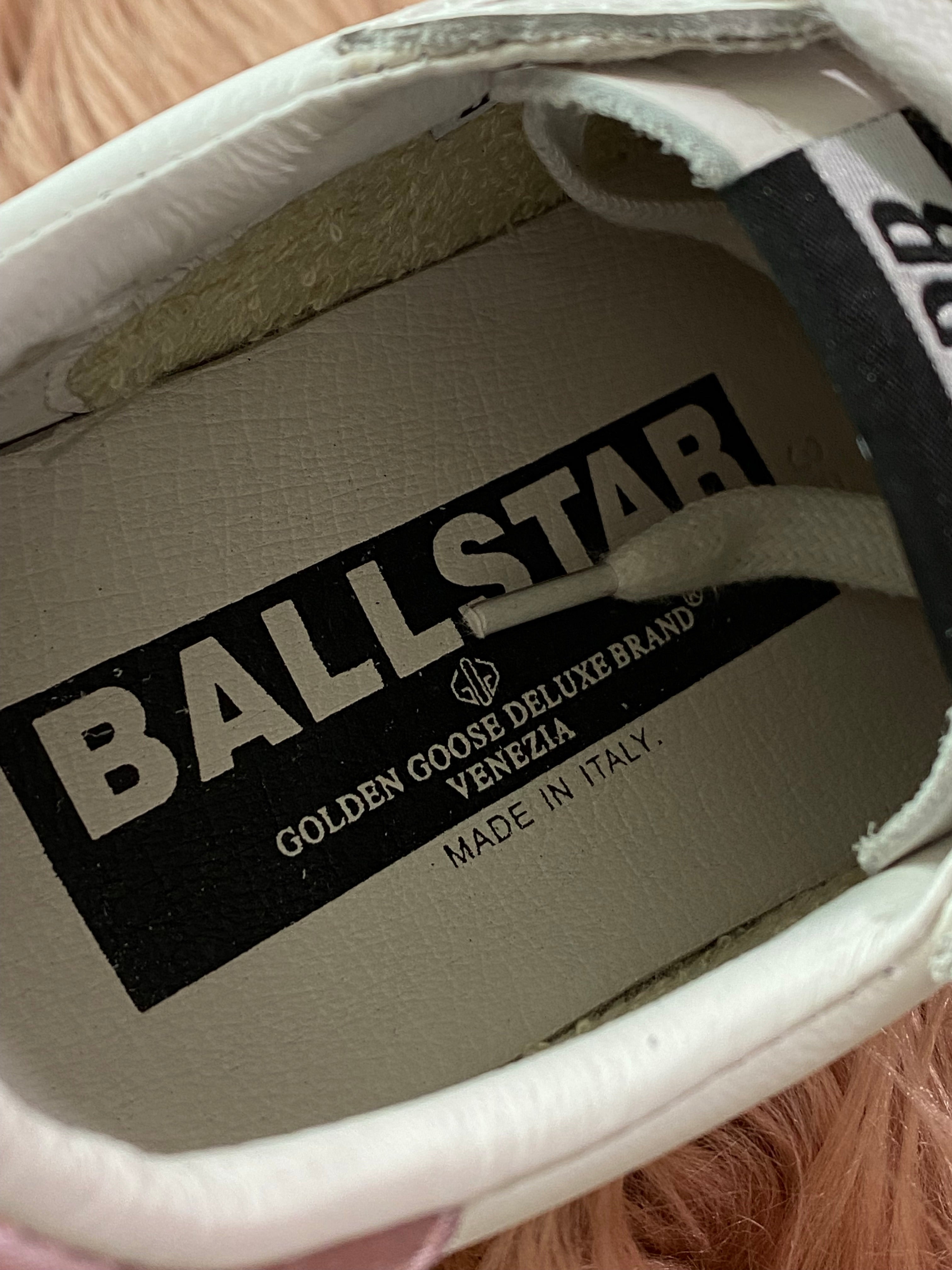 [TOP] GGDB Ballstar Sneakers - Dark Green Star and Pink