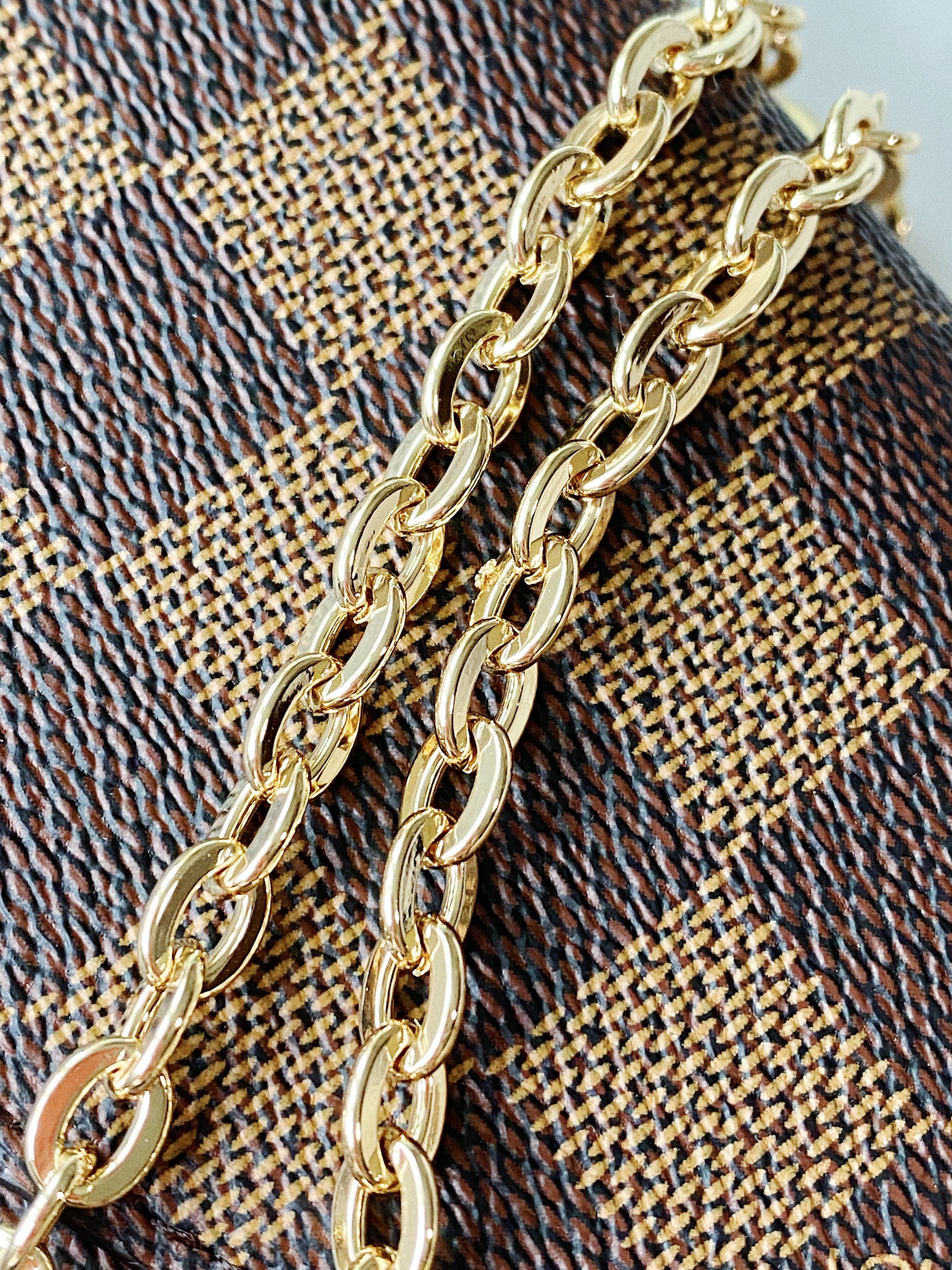 [TOP] Louis Vuitton LV £V Felicie Damier Ebene Bag 21X12X3cm - Red