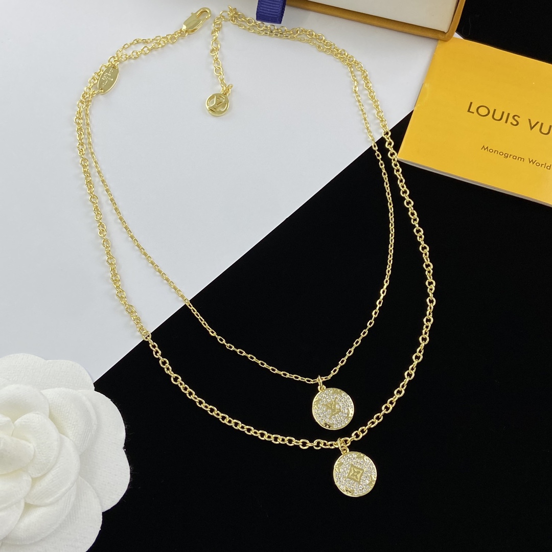 [TOP] Louis Vuitton LV Idylle Blossom Layering Necklace