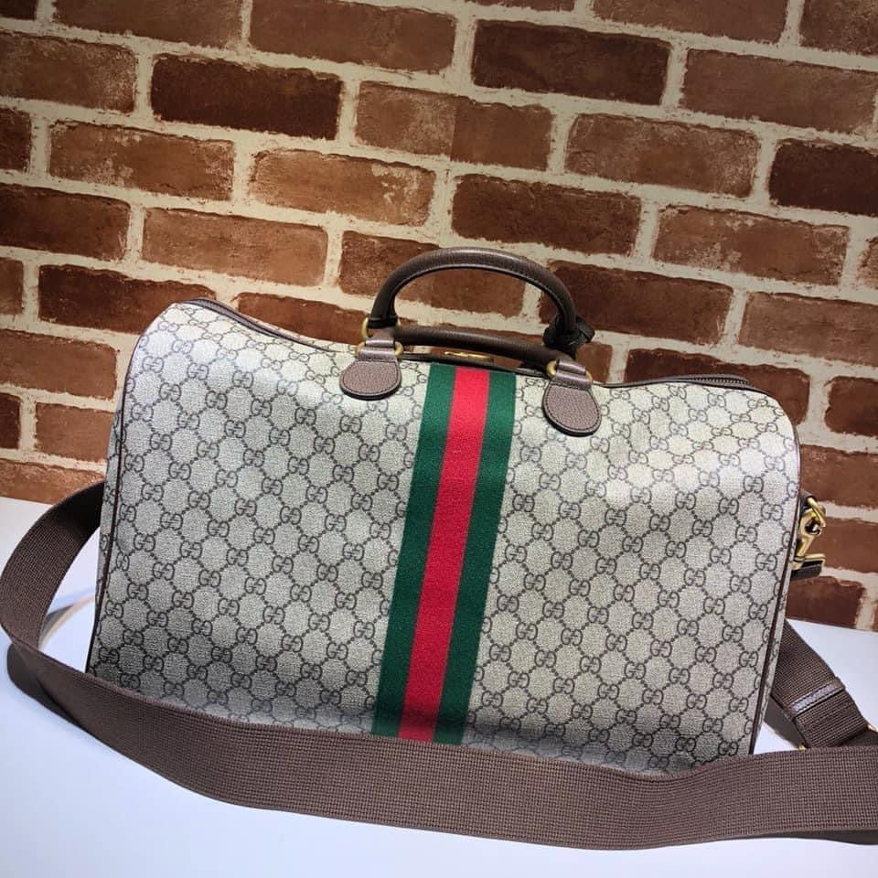[TOP] GUCCI Ophidia Cary On Duffle Medium