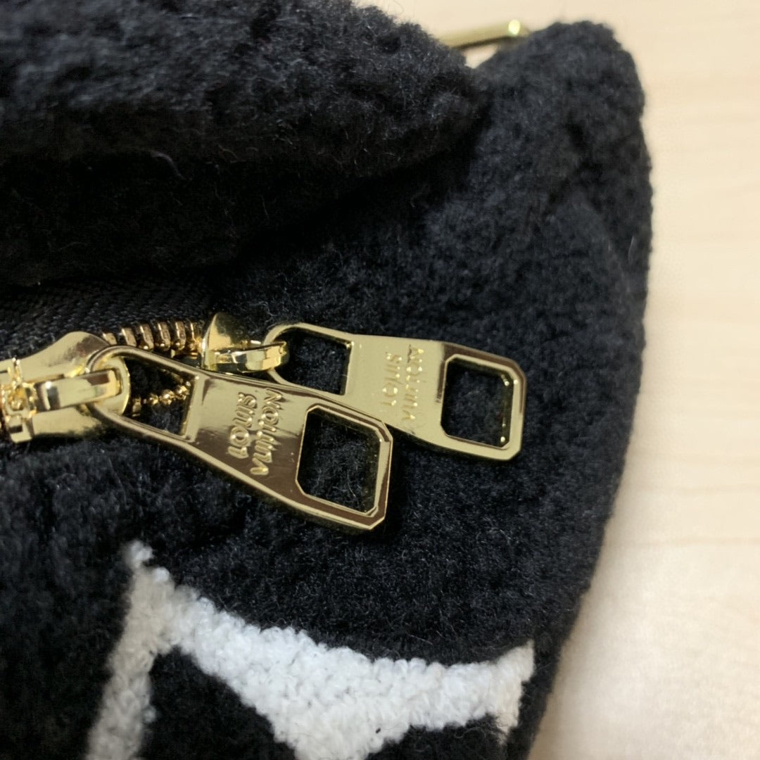 [TOP] Louis Vuitton LV LV Teddy Bumbag - BLACK/WHITE