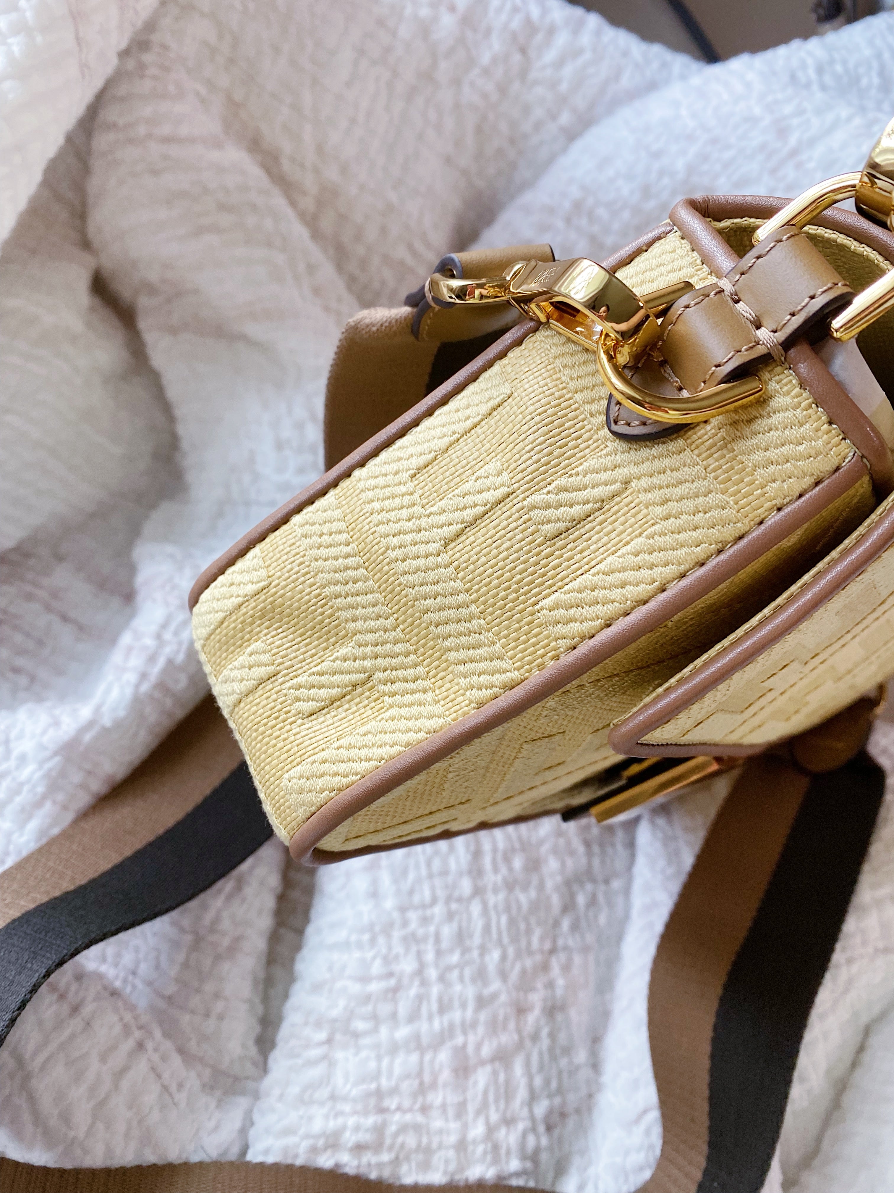 [TOP] FENDI FENDI Baguette Canvas Bag - Yellow