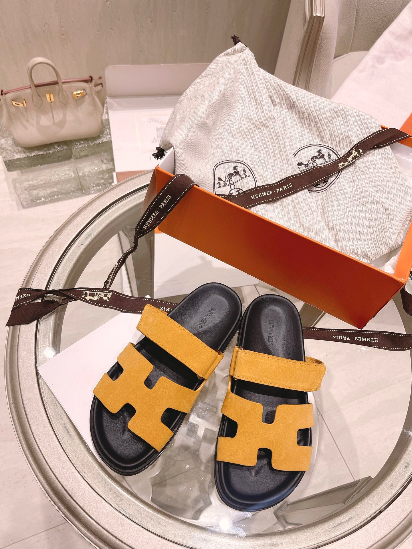 [TOP] HERMES Chypre Sandal - 13 Colours