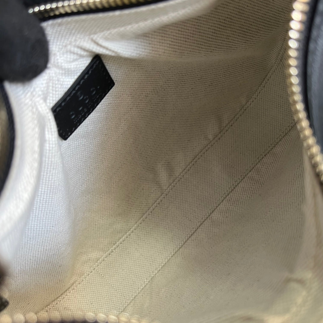 [TOP] GUCCI GG Attache Small Bag - Black