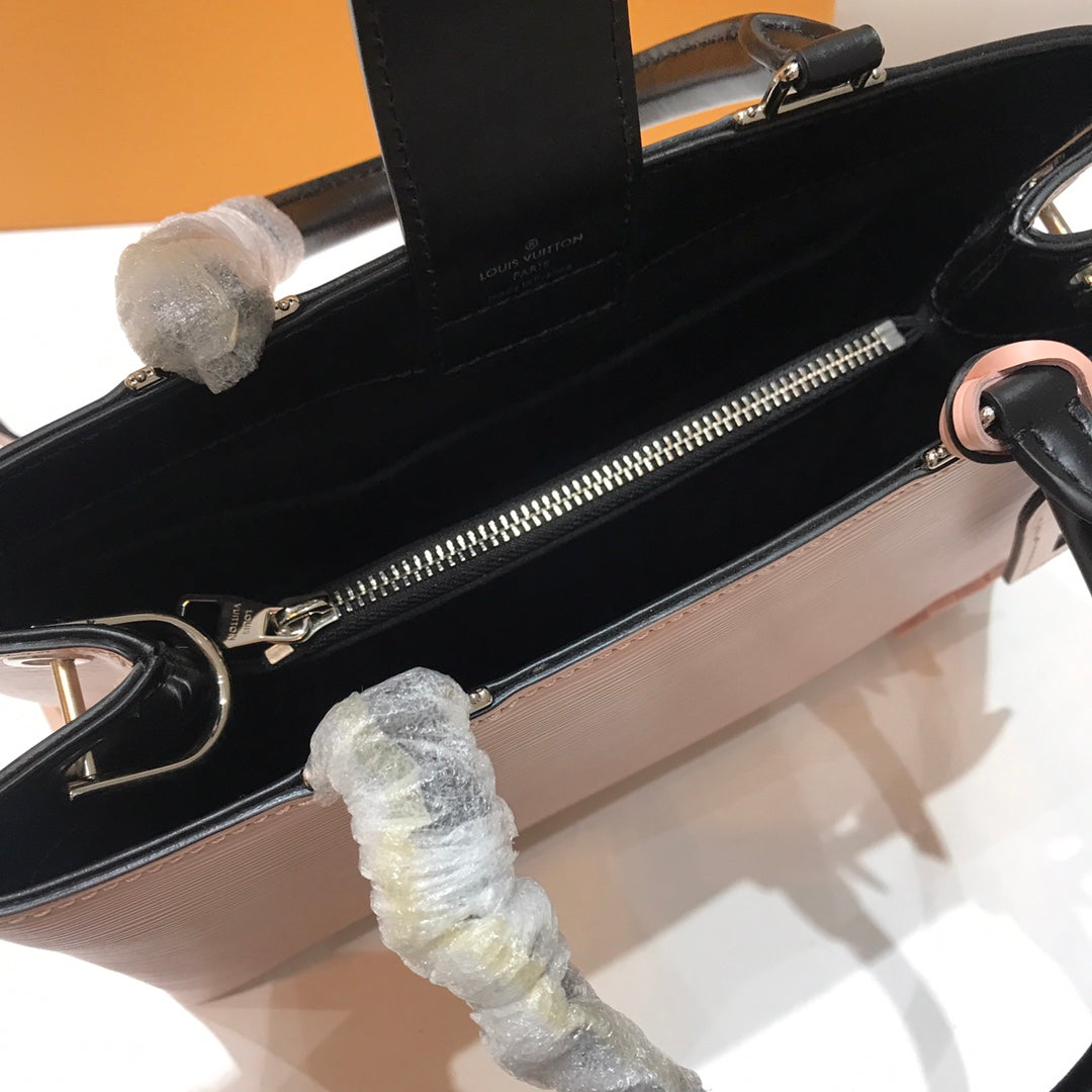 [TOP] Louis Vuitton LV L*V Epi Kleber PM Bag 31×20×11CM- Pink