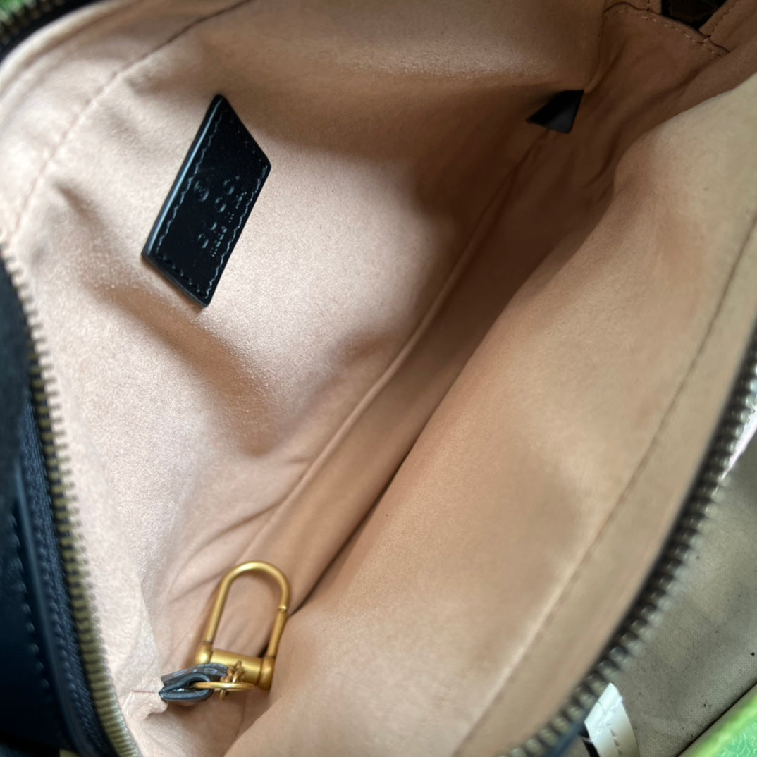 [TOP] GUCCI G*G Multi-use Mini Bag - Black/Pink/White