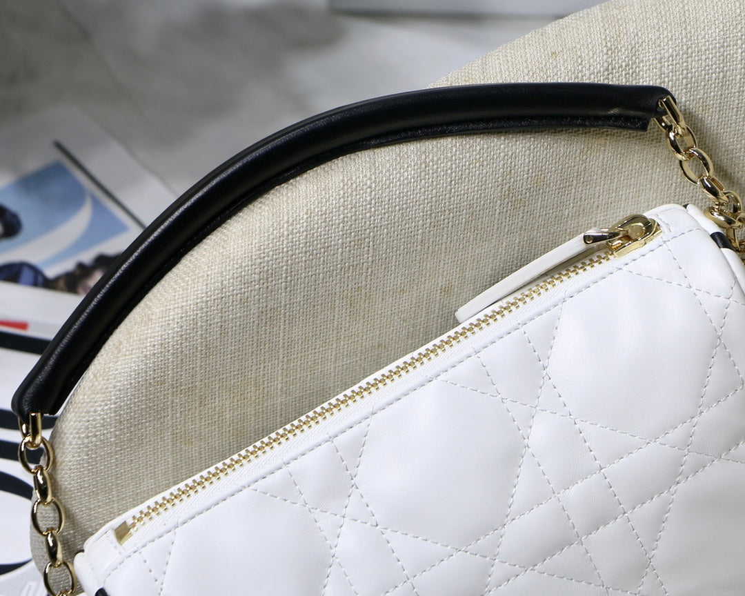 [TOP] Christian Dior Vibe Hobo Bag Small - White