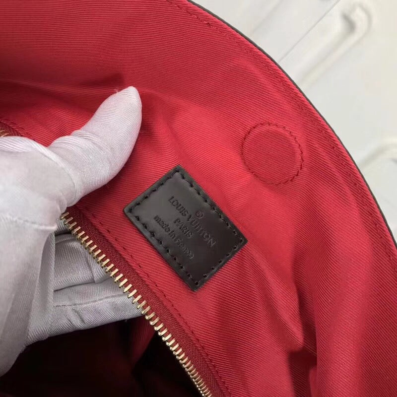 [TOP] Louis Vuitton LV  Graceful MM Bag 41x35x14cm - Damier Ebene