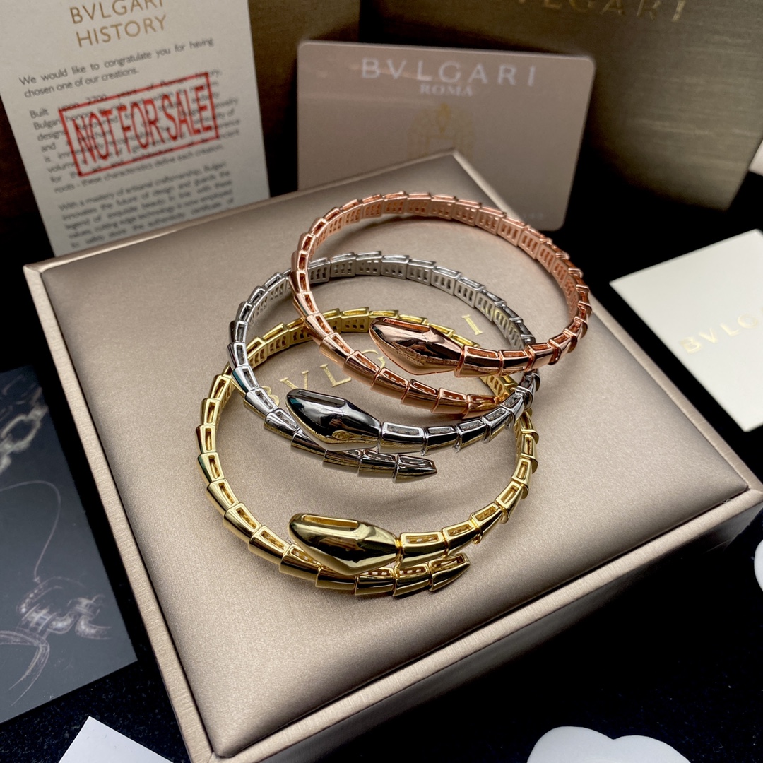[TOP] BVLGARI  Serpenti Viper Bracelet