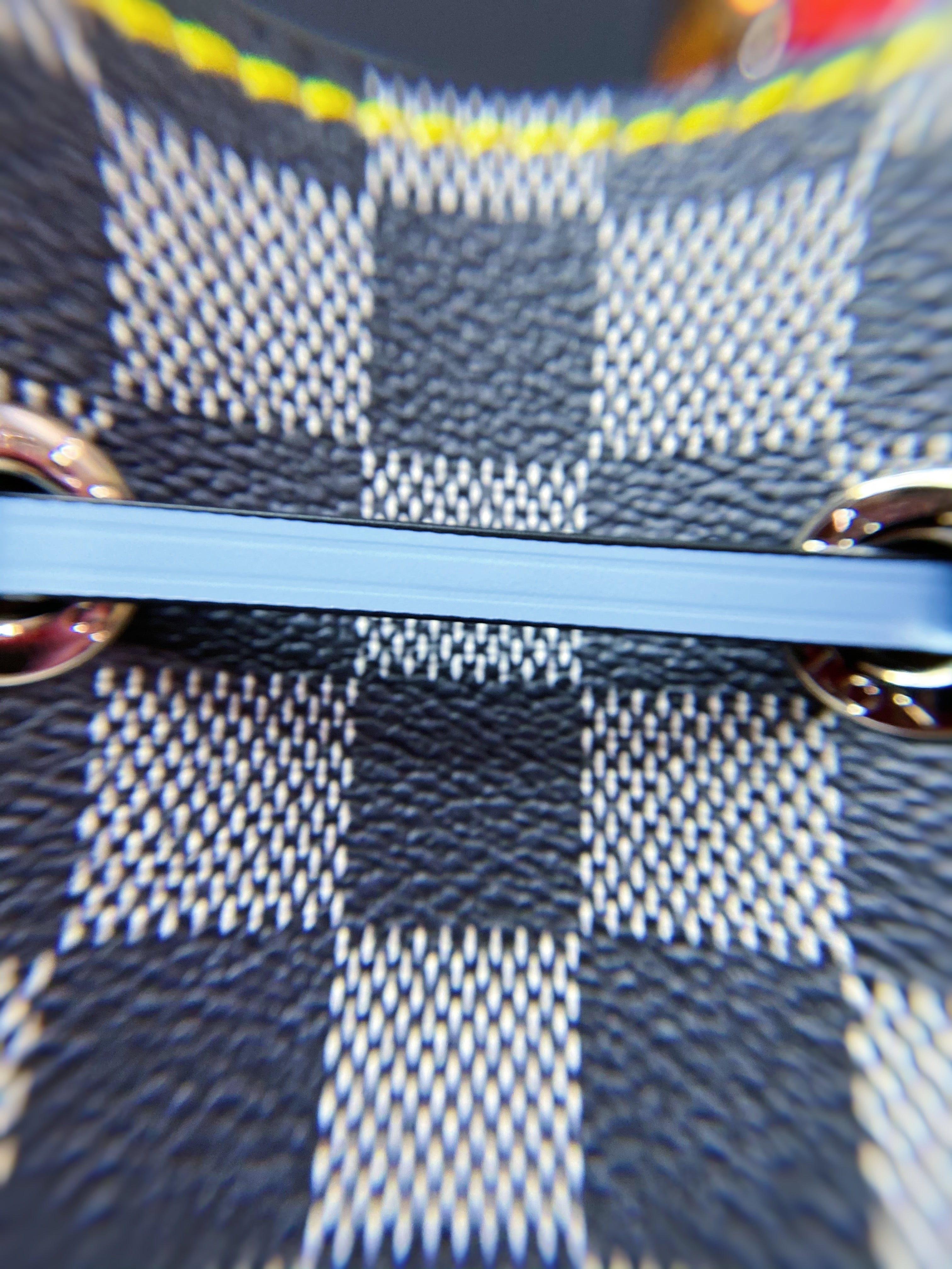 [TOP] Louis Vuitton LV Noe Bag 34x26x19cm- Damier Black/White Bag