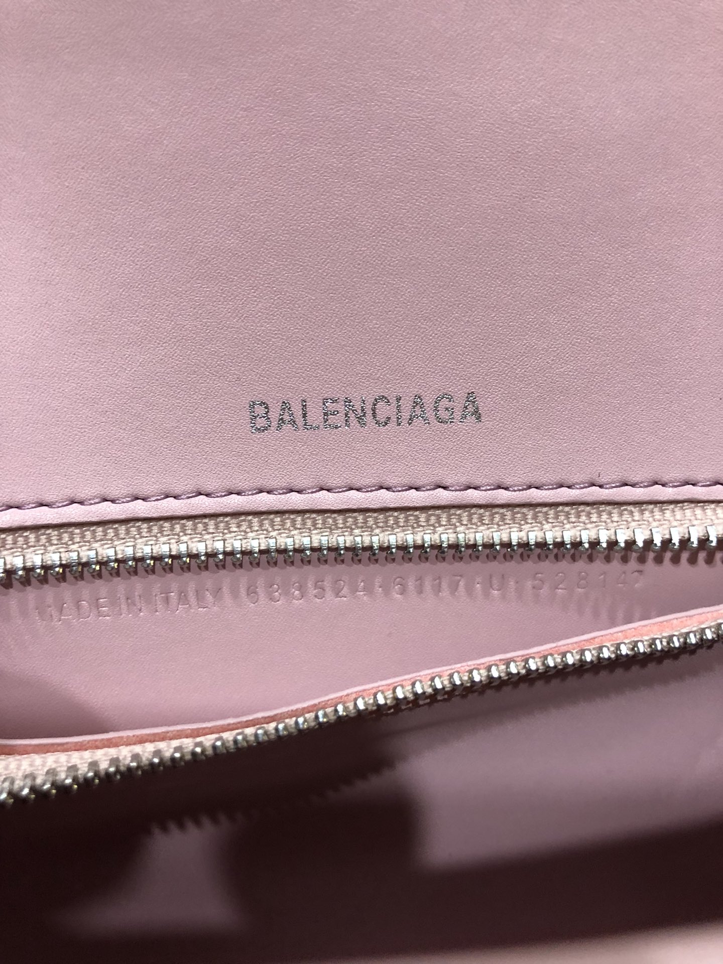 [TOP] BALENCIAGA Crocodile-Print Hourglass Bag 19/23cm - Pink
