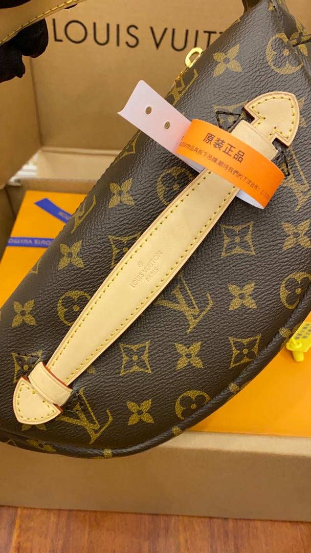 [TOP] Louis Vuitton LV Bumbag Monogram Bag 37x14x13cm - Brown