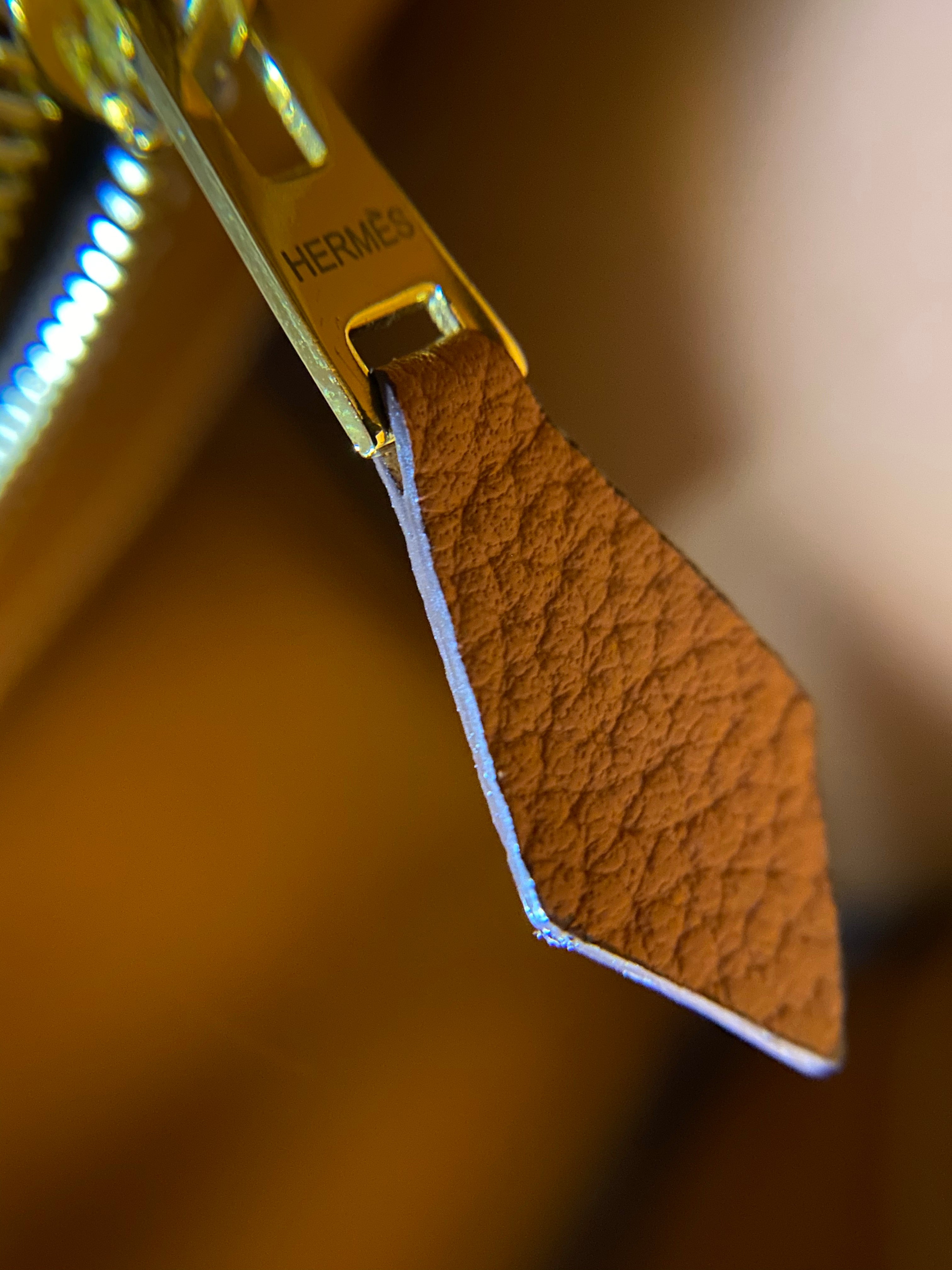 [TOP] HERMES Birkin Togo Leather 30 cm - BROWN