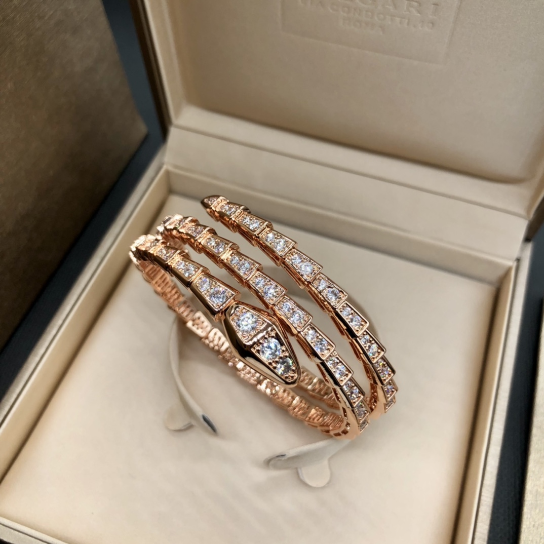 [TOP] BVLGARI Serpenti Viper Bracelet - 2 Color