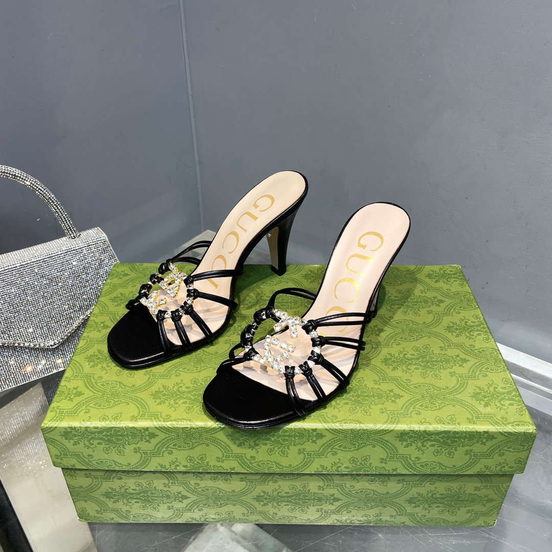 [TOP] GUCCI Lsa Diamond Sandals - 11 Color