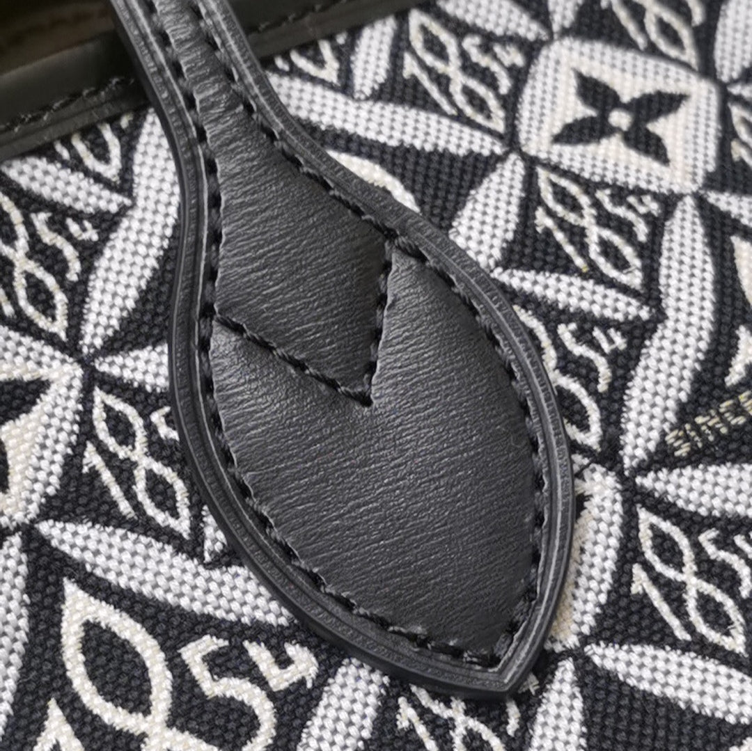 [TOP] Louis Vuitton LV  Neverfull MM Bag 32x17x28cm -Black