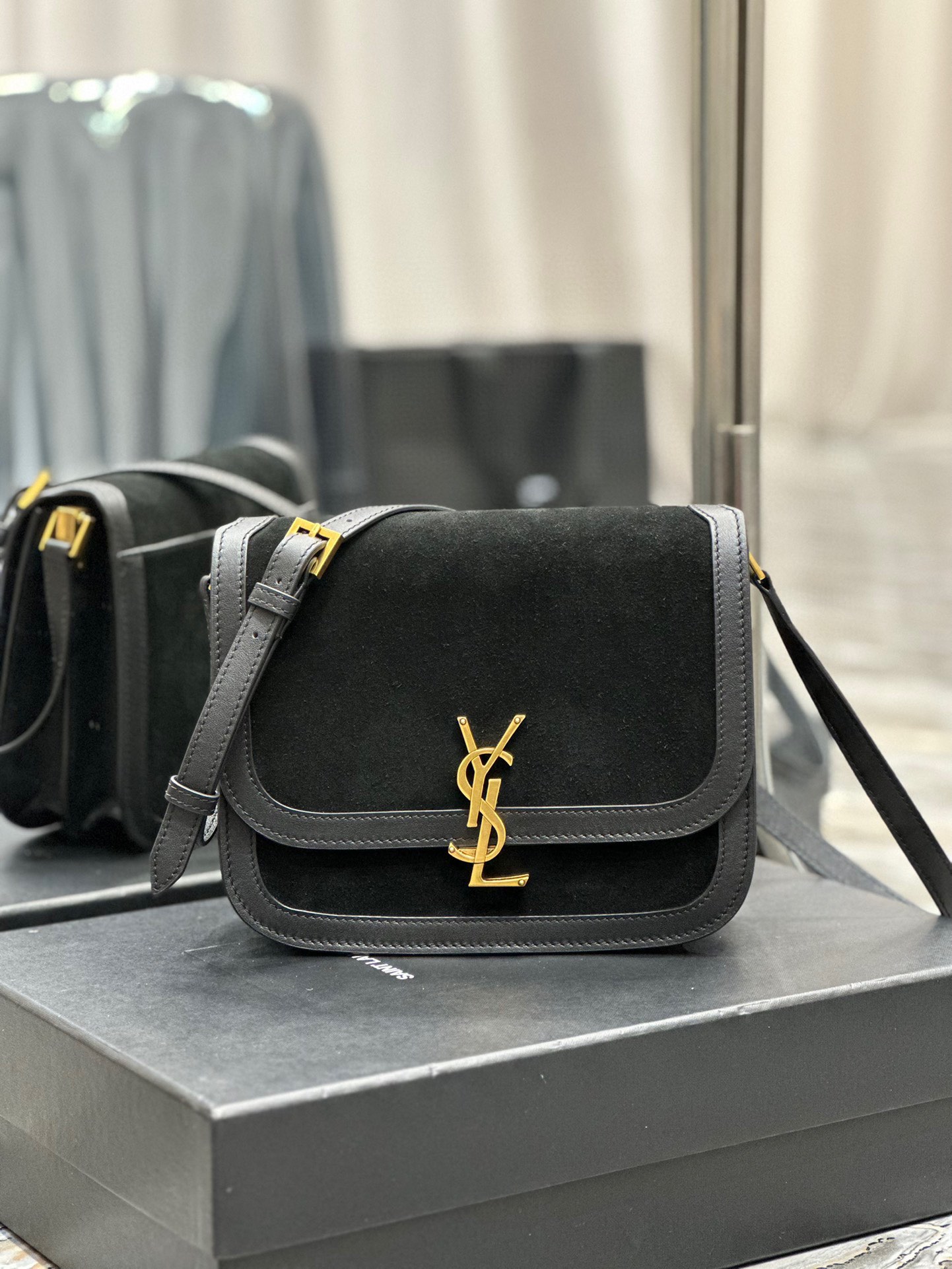 [TOP] Yves Saint Laurent YSL Rue De Solferino Shoulder Bag - 3 Color
