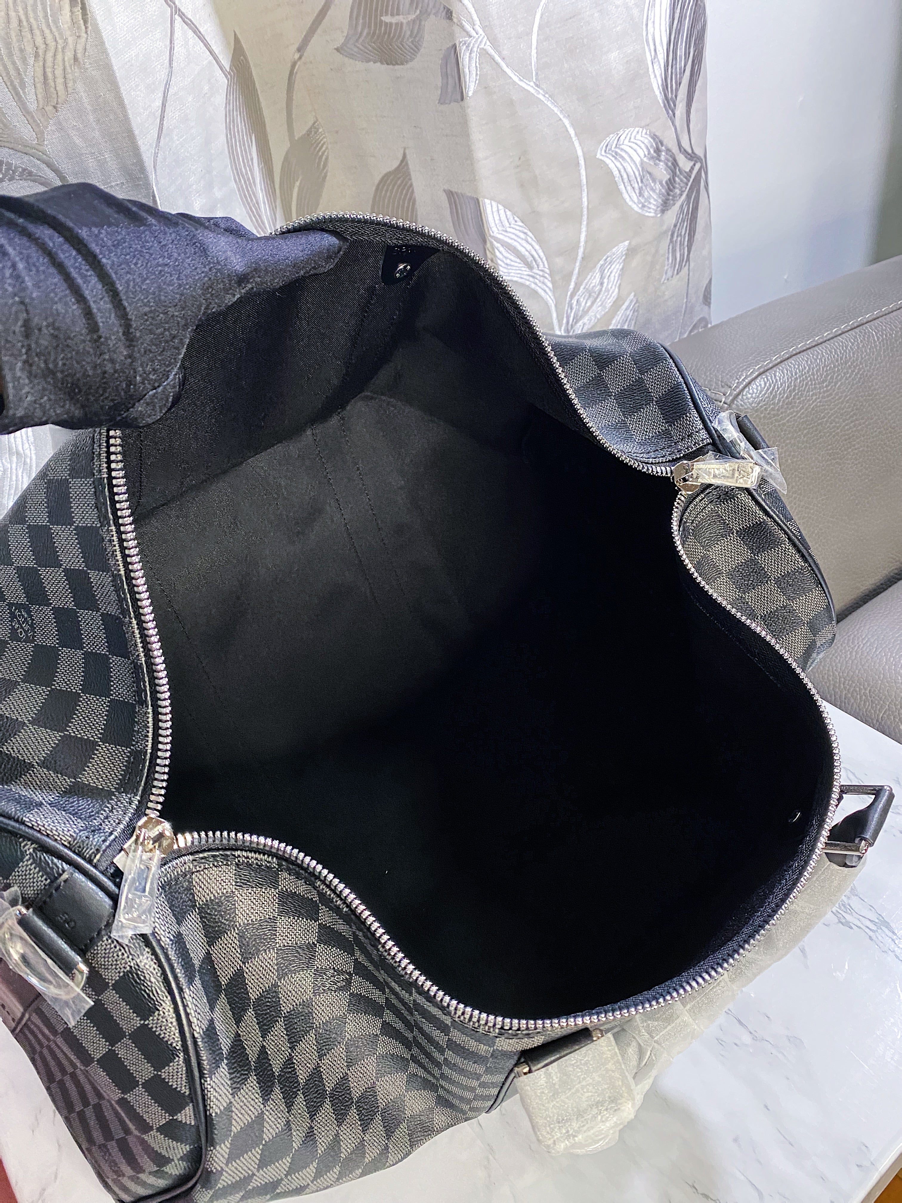 [TOP] Louis Vuitton LV Duffle Travel Bag Keepall Bag 50cm-Black
