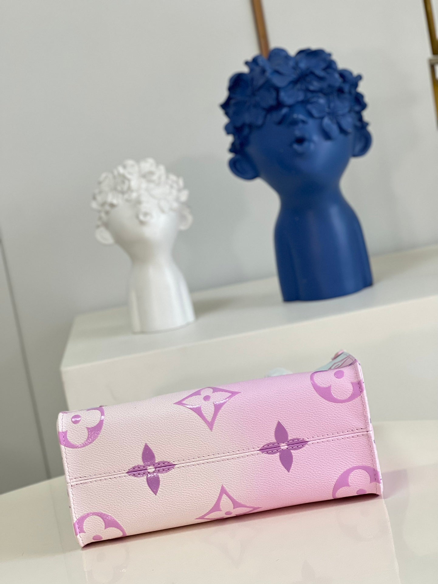 [TOP] Louis Vuitton LV  Sunrise 2Way Pastel On The Go Bag PM 25X19X11.5cm-Pink