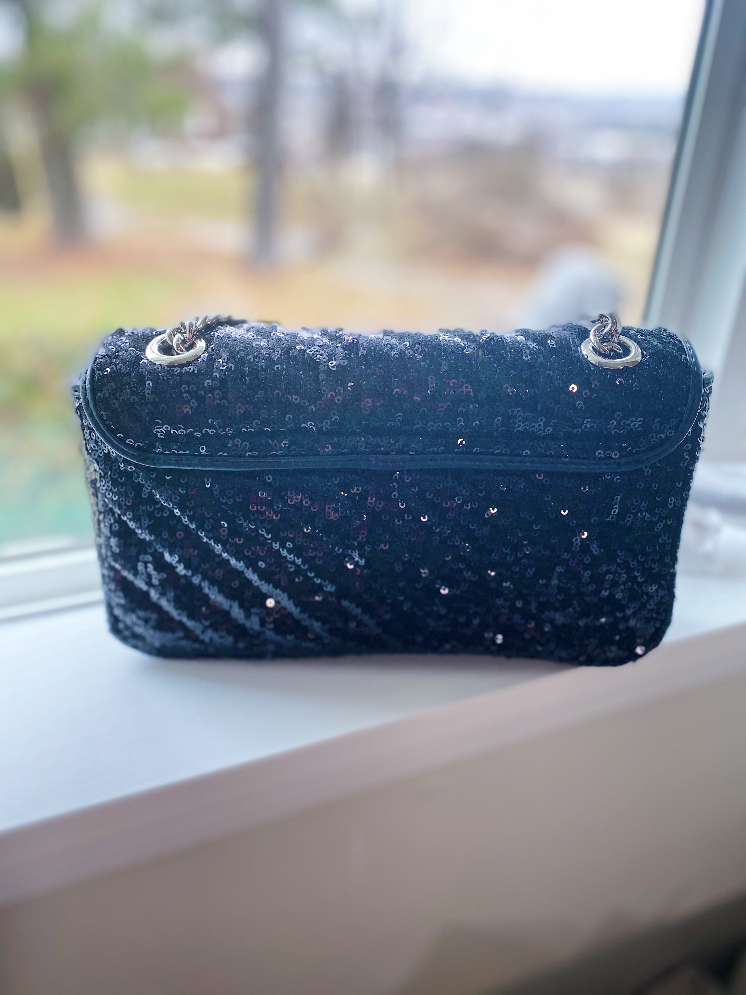 [TOP] GUCCI GG Marmont Bag  Mini 22cm - Black