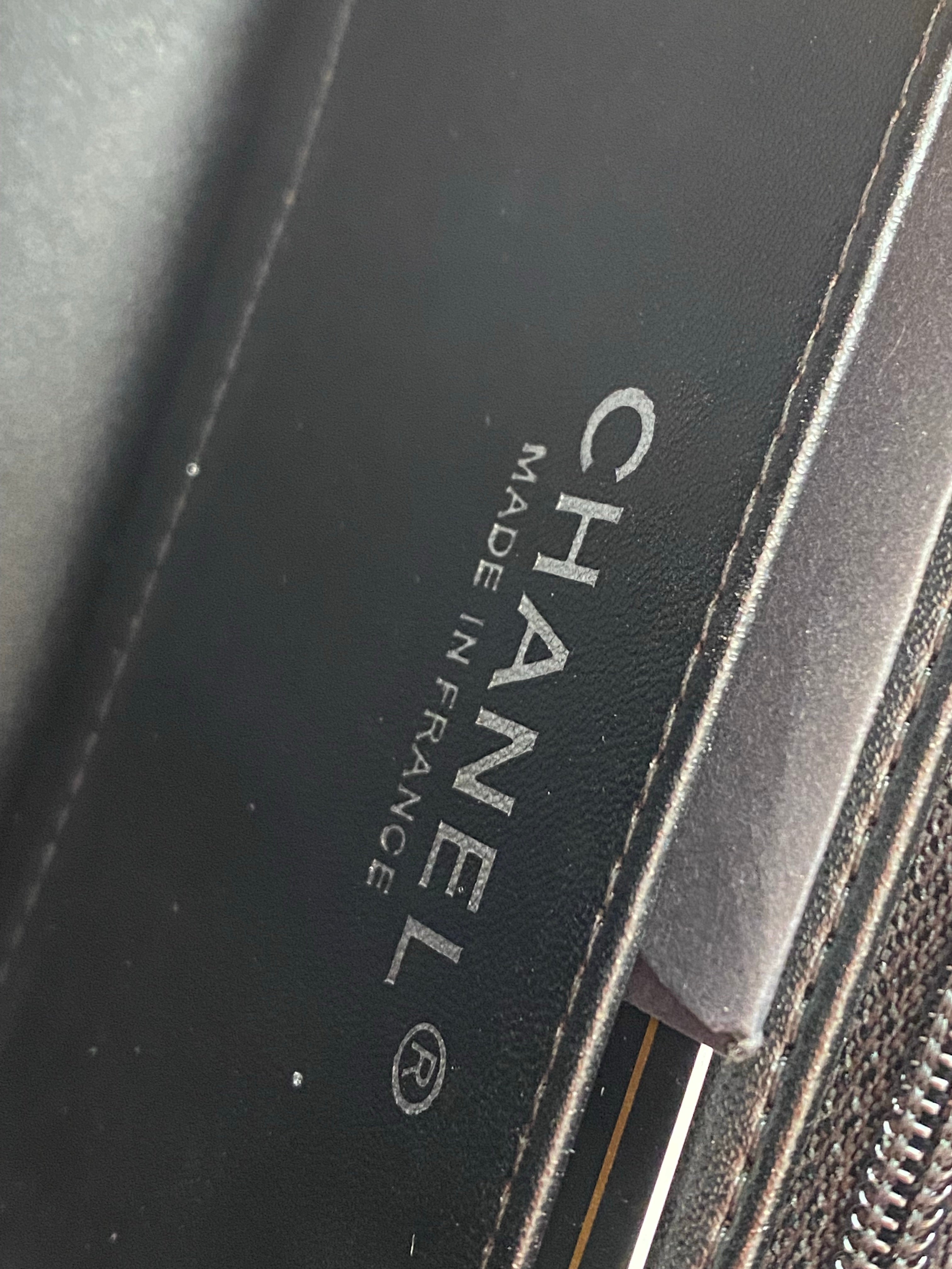 [TOP] CHANEL Classic Flap Bag Caviar Mini 20cm - Black & SHW