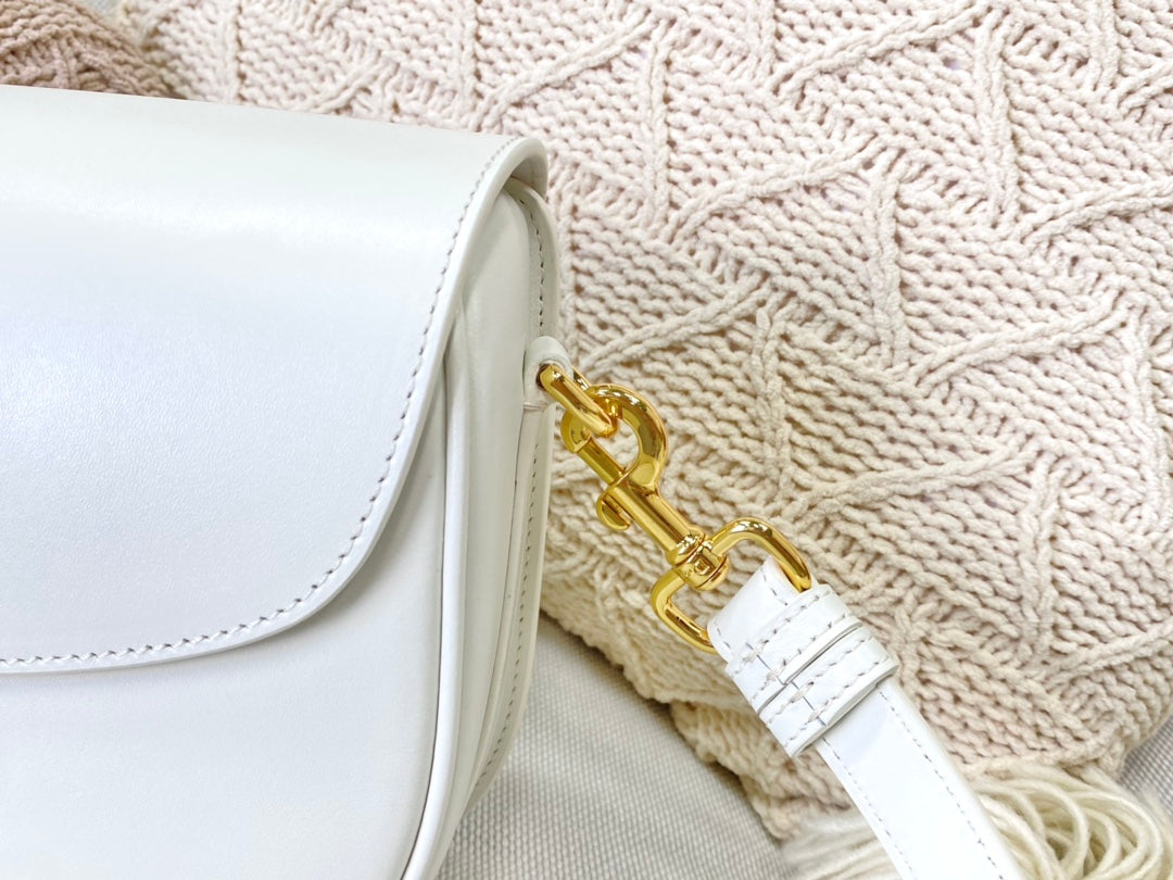 [TOP] Christian Dior Bobby Bag Small - White